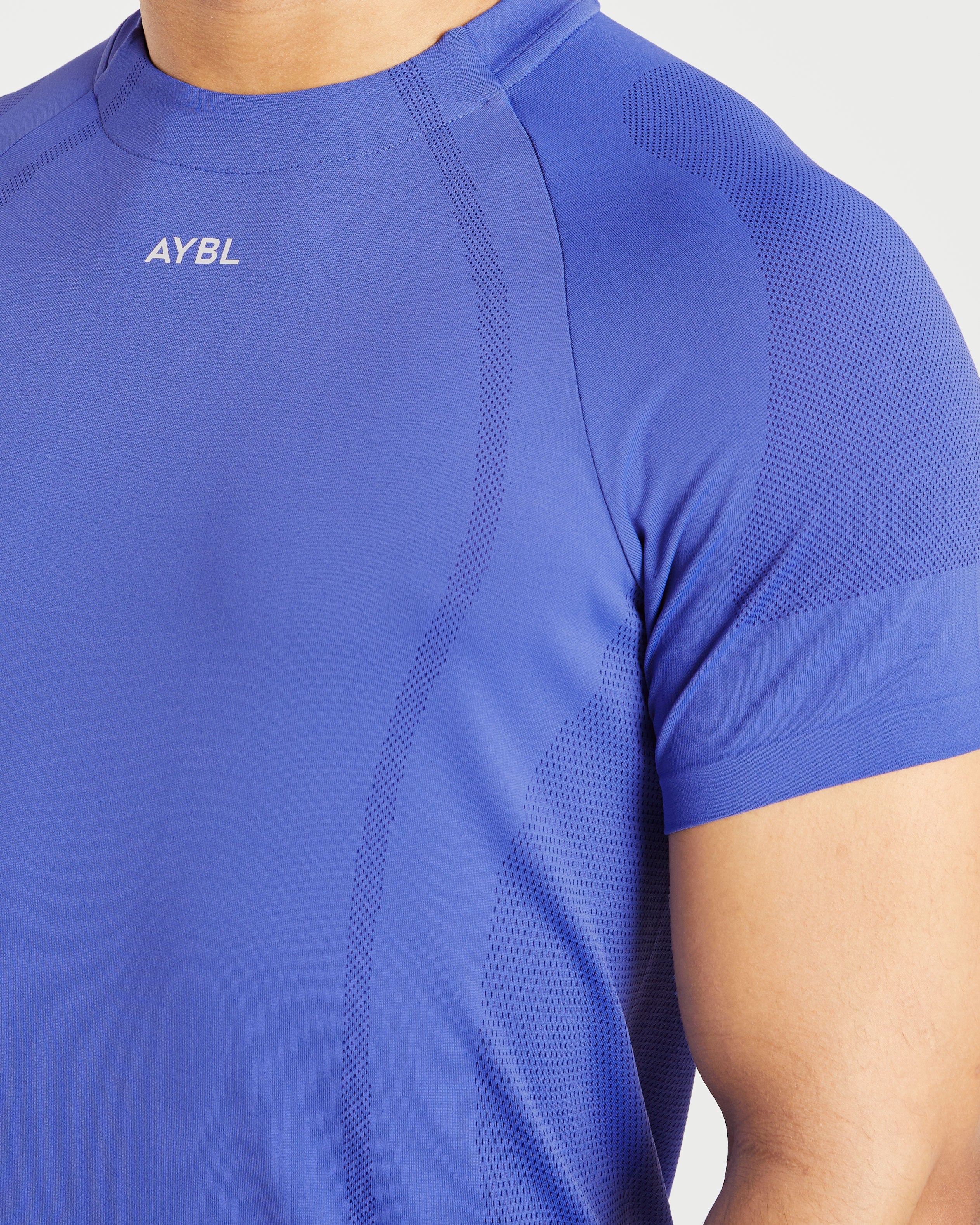 Attain Seamless T Shirt - Indigo Mist - Image 6