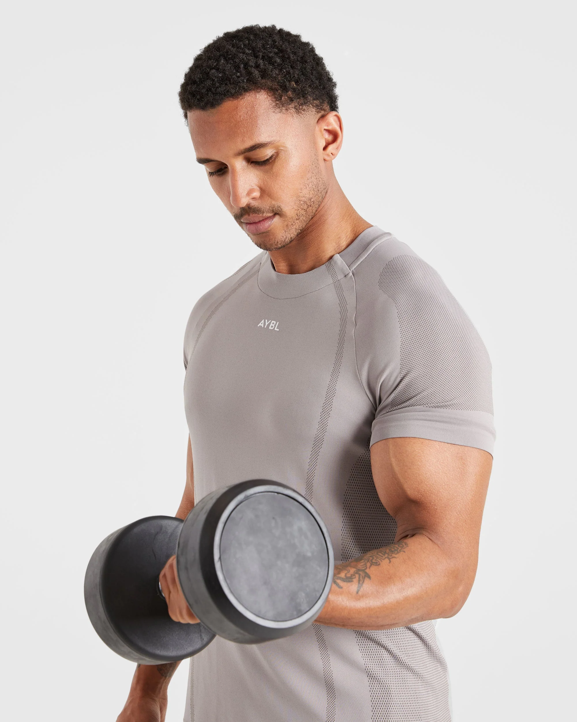Attain Seamless T Shirt - Woodland Fog - Image 8