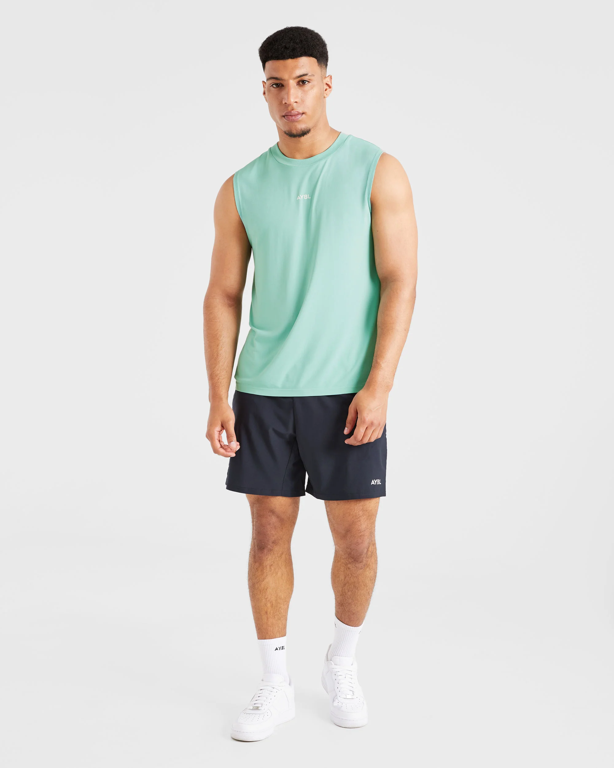 Attain Seamless Vest - Aqua Mint - Image 3