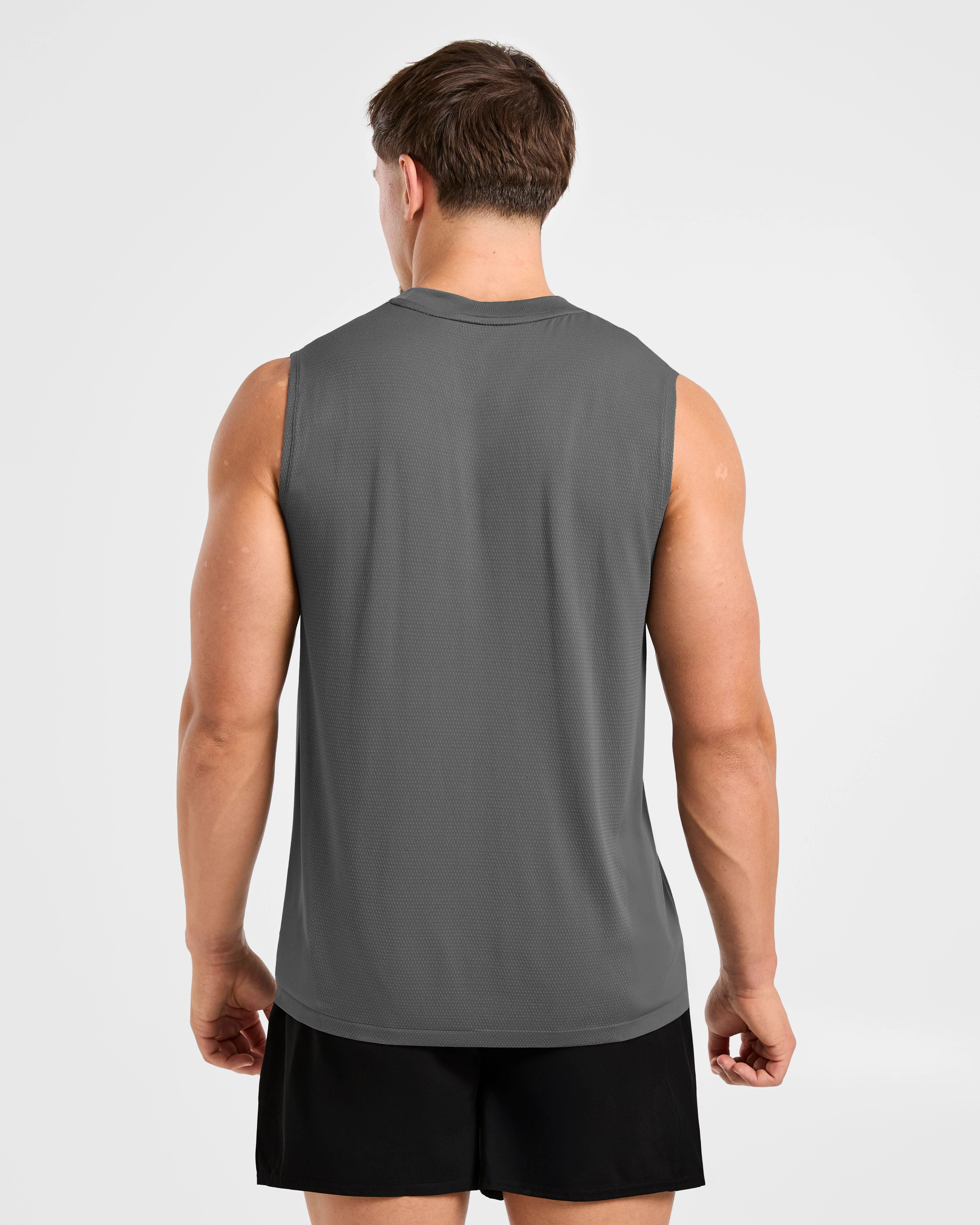 Attain Seamless Vest - Storm Gris - Image 2