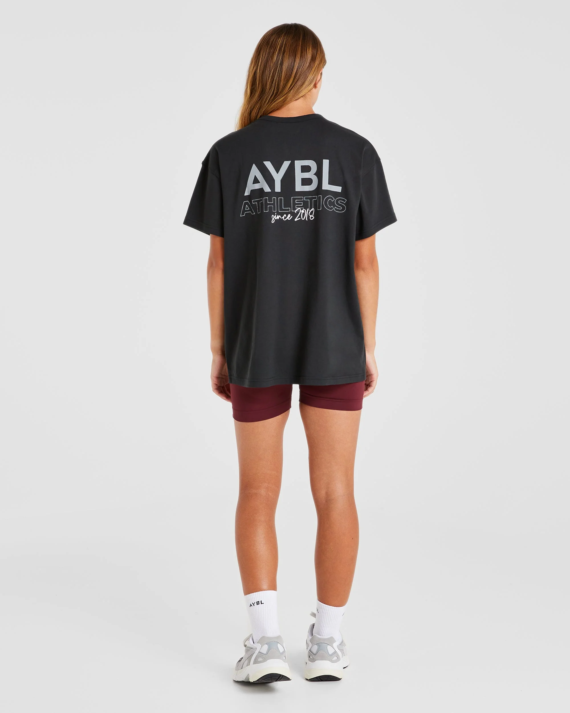 AYBL Athletics Oversized T Shirt - Noir - Image 3