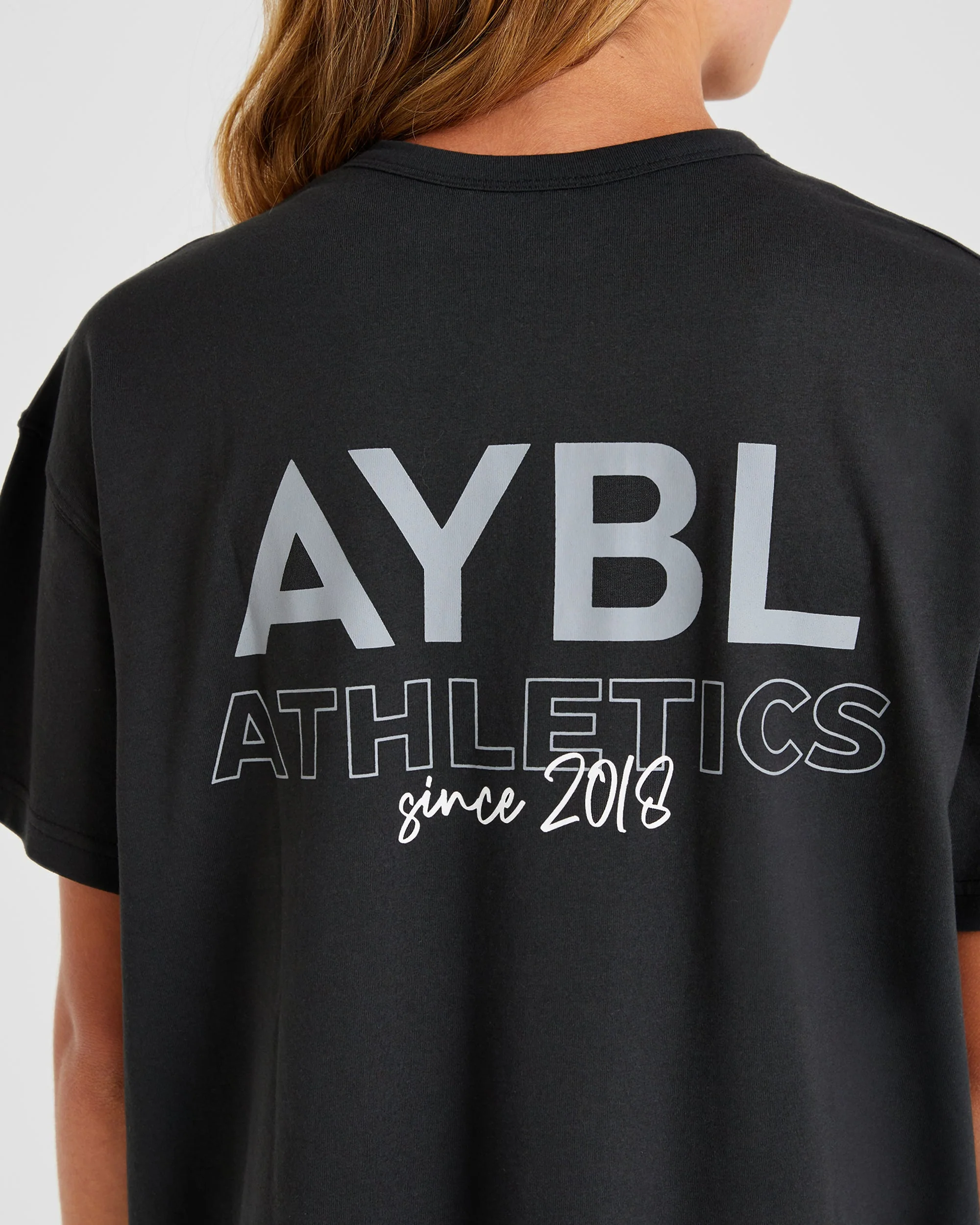 AYBL Athletics Oversized T Shirt - Noir - Image 5