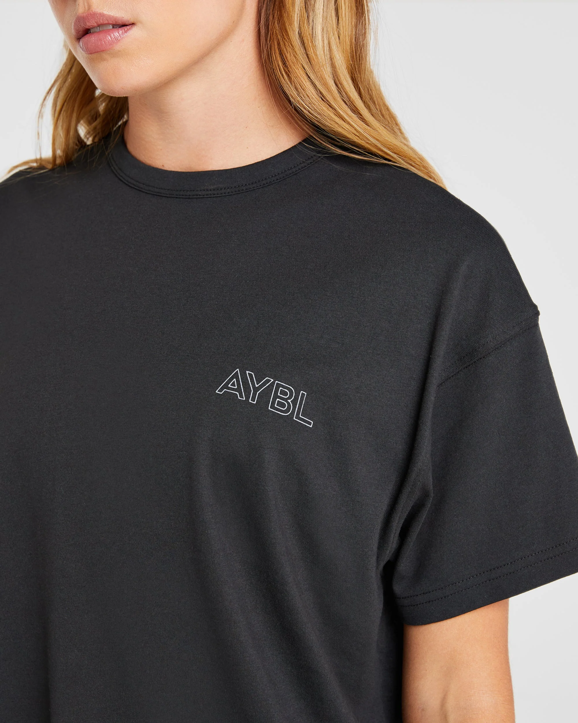 AYBL Athletics Oversized T Shirt - Noir - Image 6