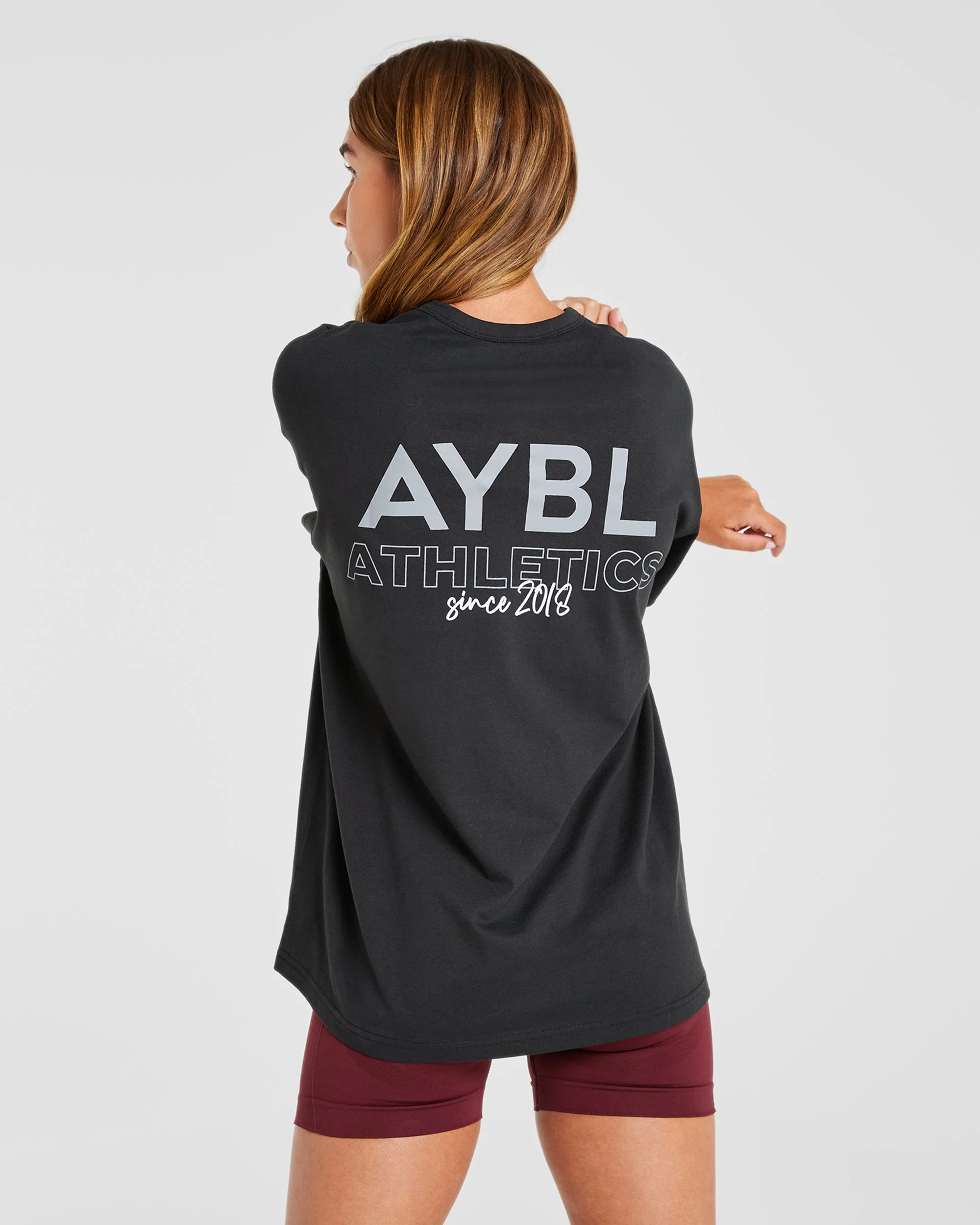 AYBL Athletics Oversized T Shirt - Noir - Image 7