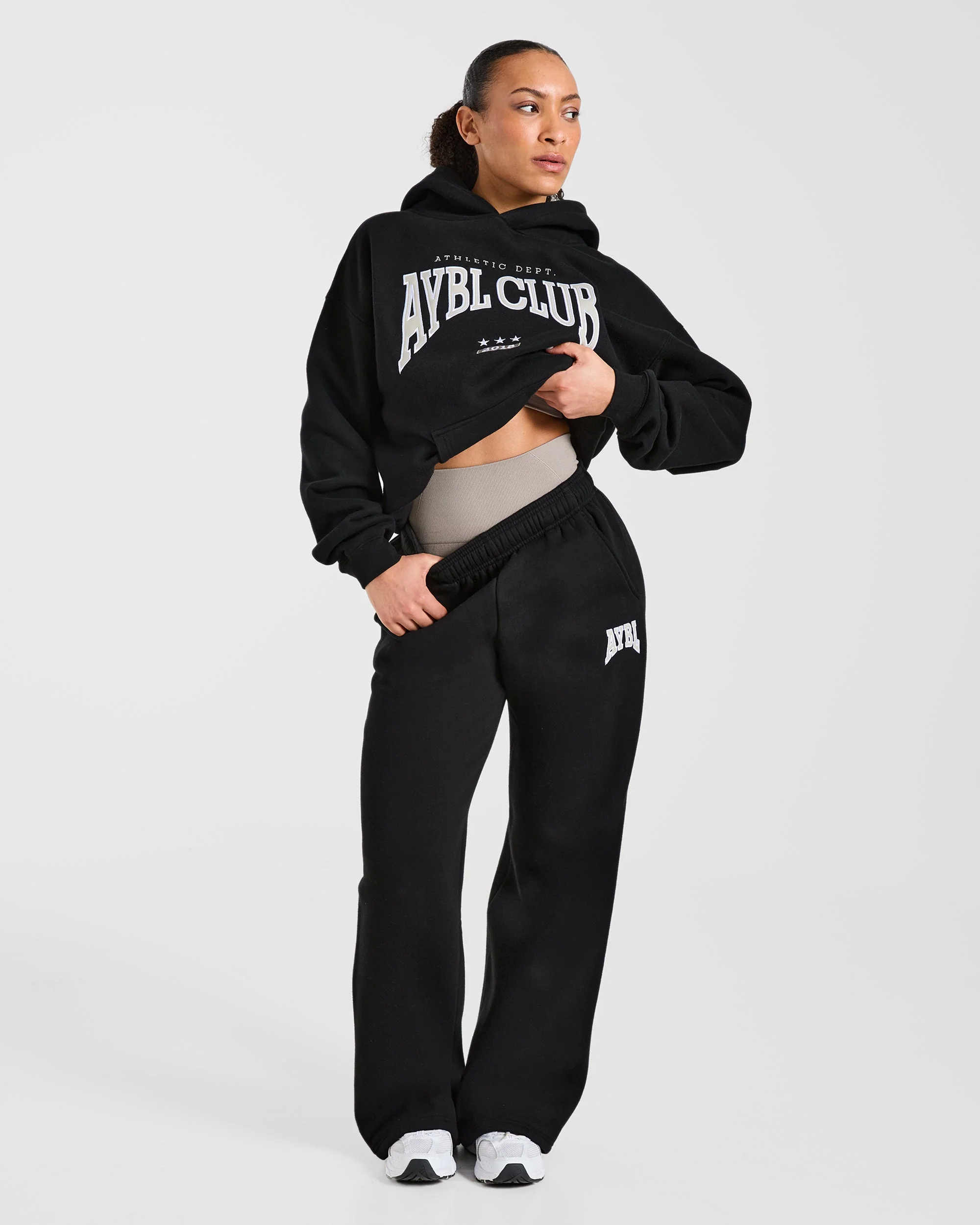 AYBL Club Oversized Hoodie - Noir - Image 7