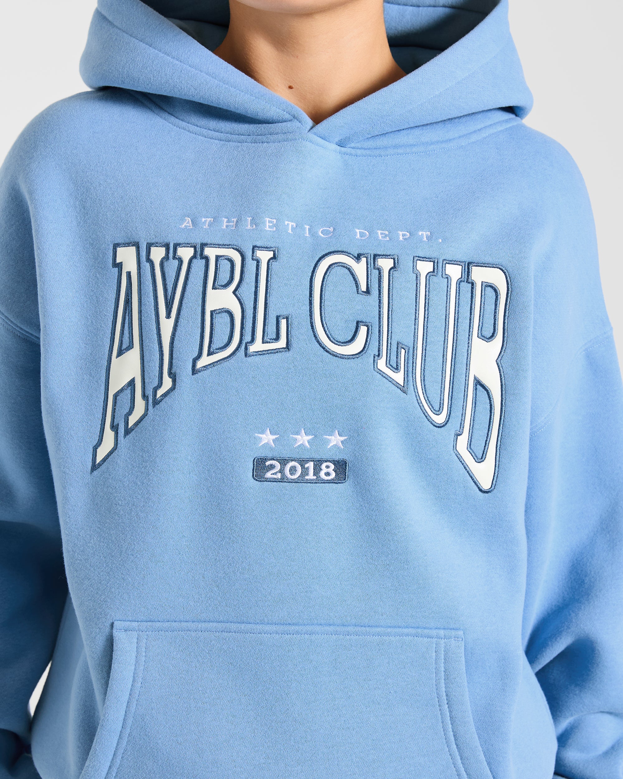 AYBL Club Oversized Hoodie - Bleu - Image 5