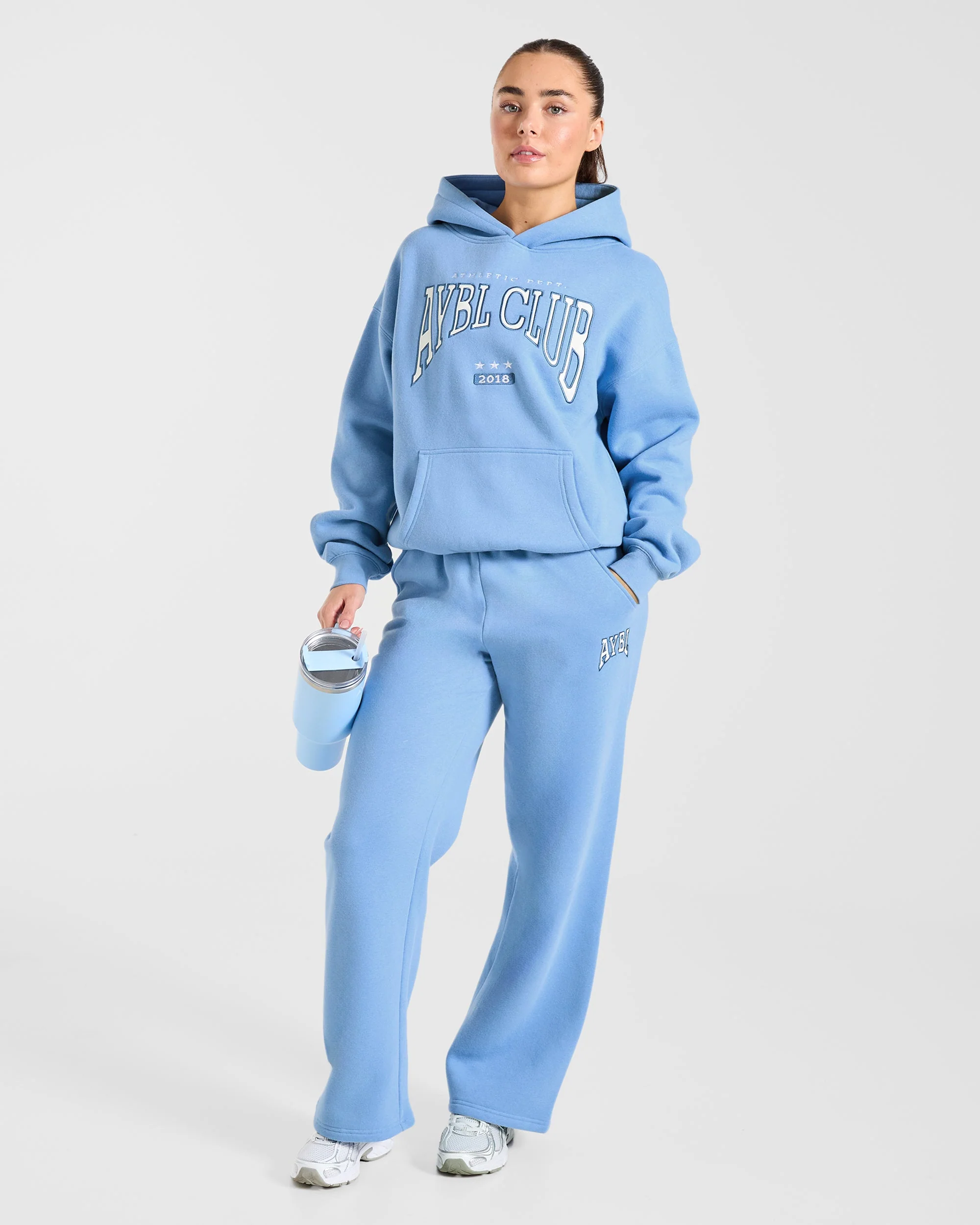 AYBL Club Oversized Hoodie - Bleu - Image 7