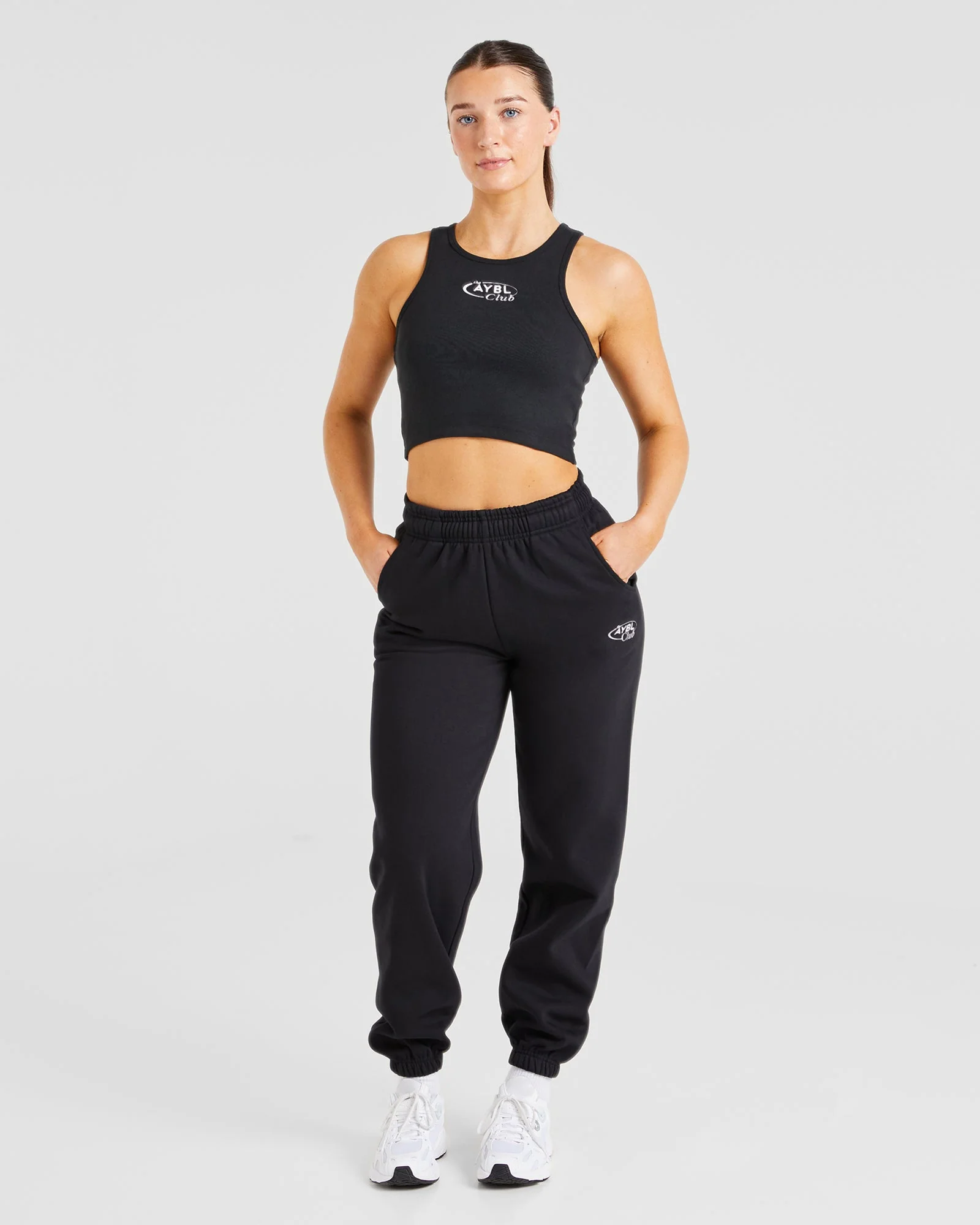 AYBL Club Oversized Joggers - Noir - Image 3