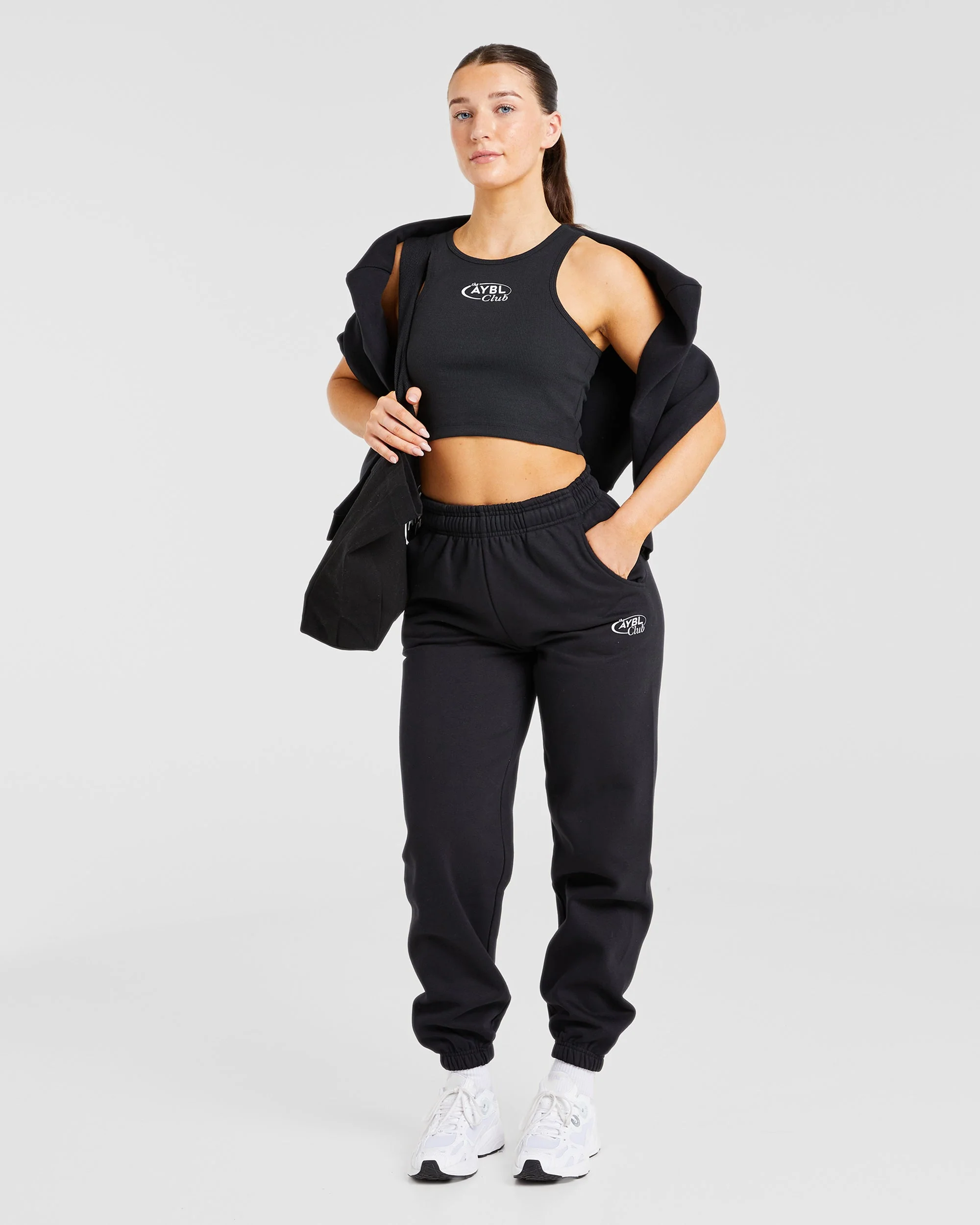 AYBL Club Oversized Joggers - Noir - Image 6