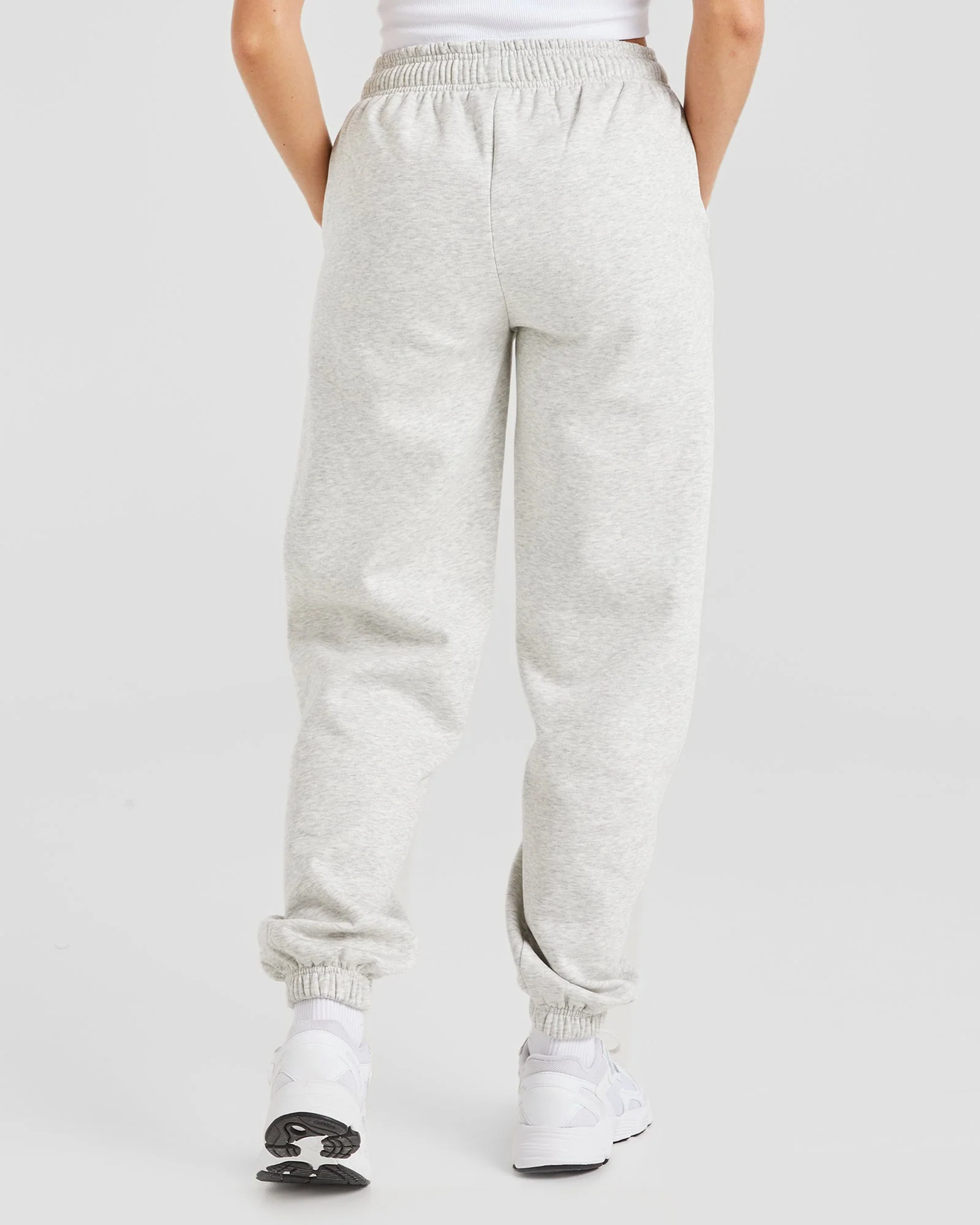 AYBL Club Oversized Joggers - Gris Marl - Image 2