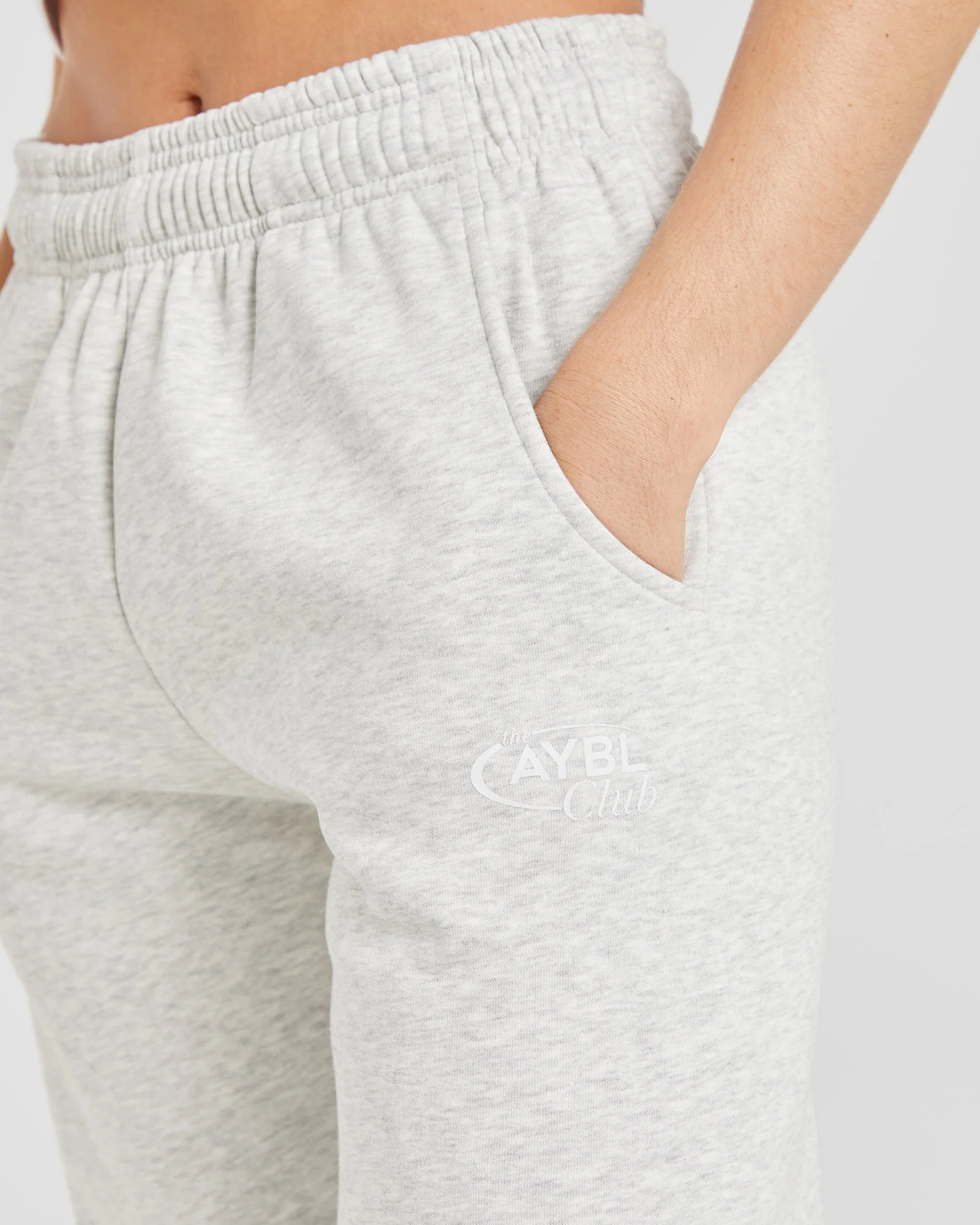 AYBL Club Oversized Joggers - Gris Marl - Image 5