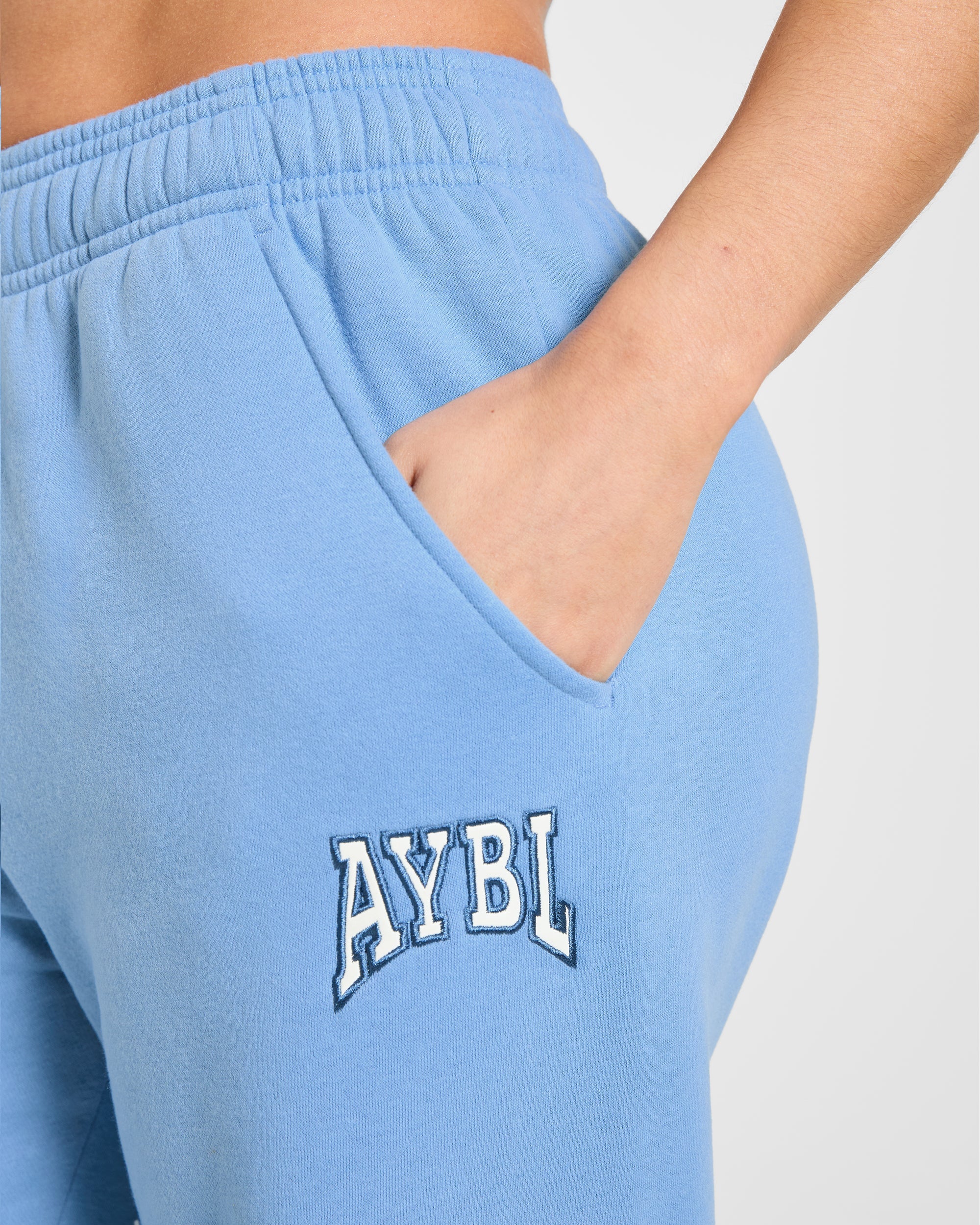 AYBL Club Oversized Straight Leg Joggers - Bleu - Image 5