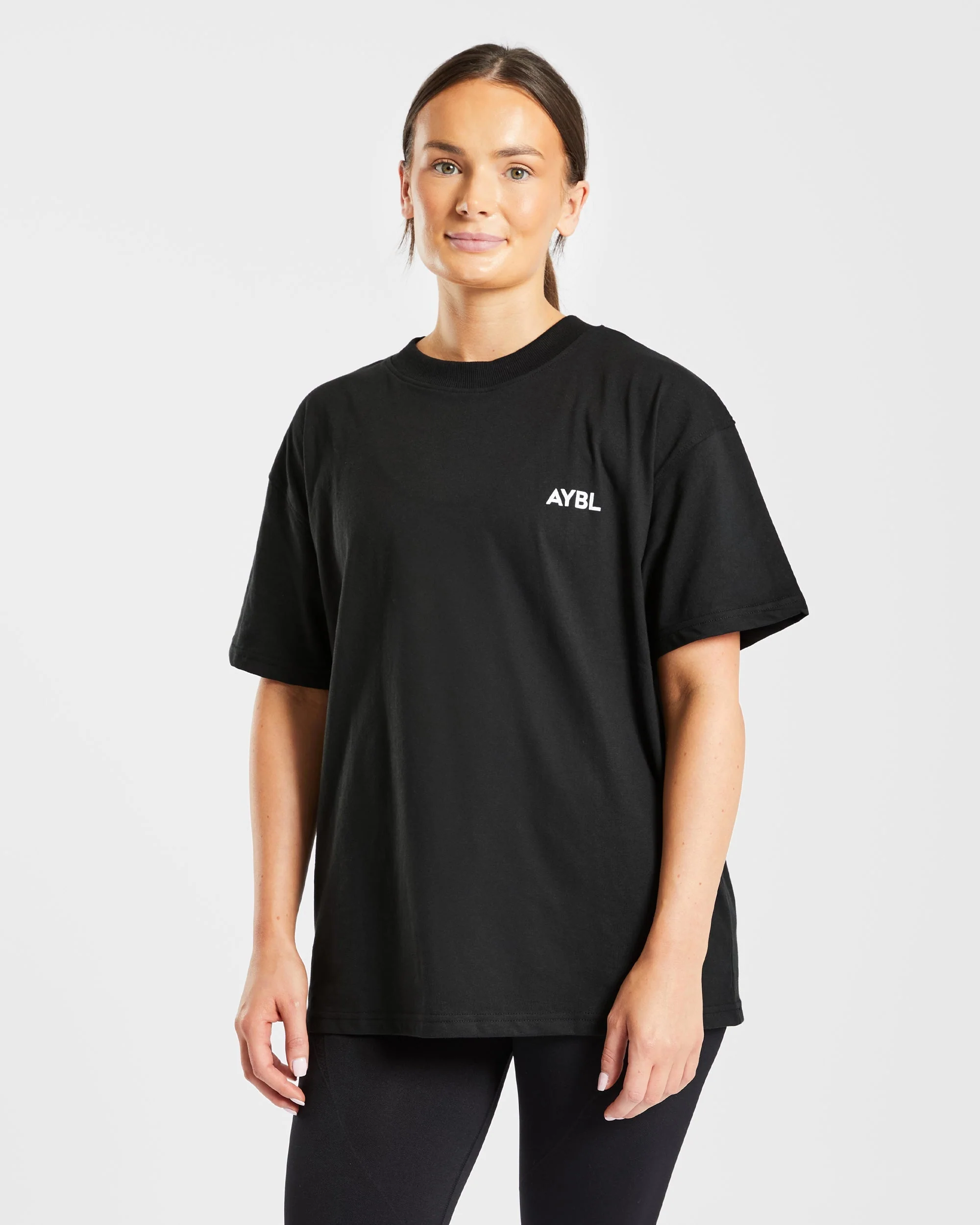 AYBL Club Oversized T Shirt - Noir - Image 10
