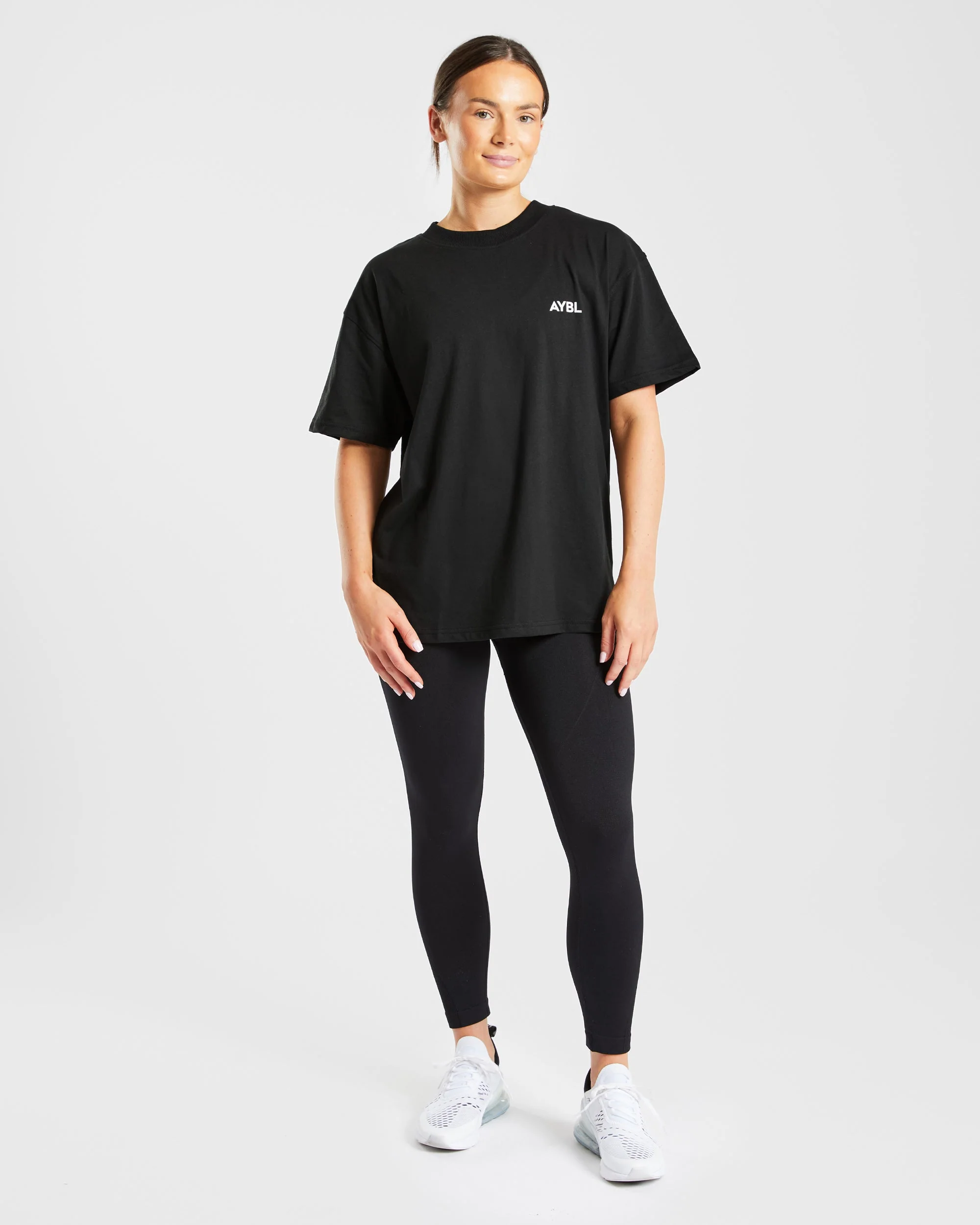 AYBL Club Oversized T Shirt - Noir - Image 11