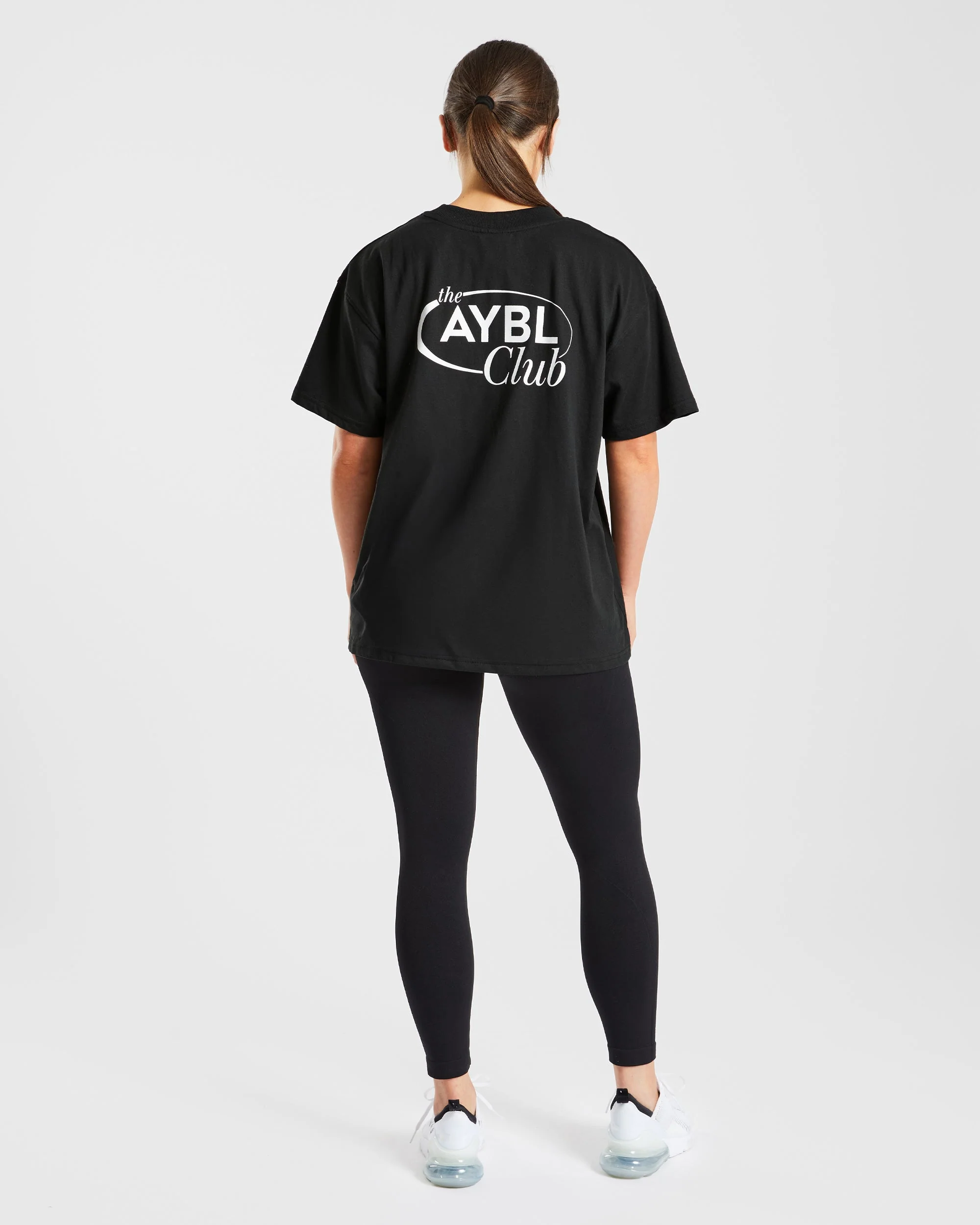 AYBL Club Oversized T Shirt - Noir - Image 12