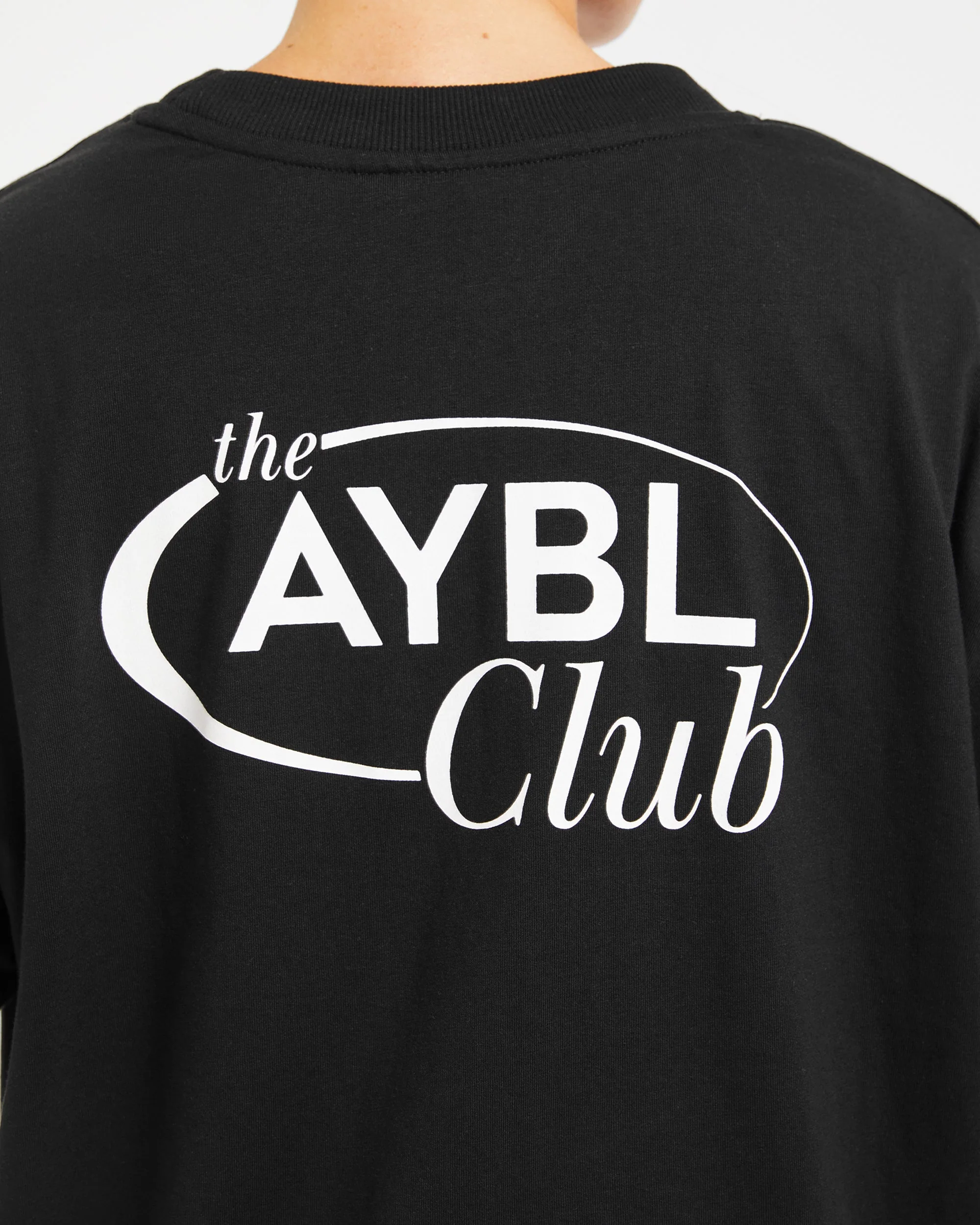 AYBL Club Oversized T Shirt - Noir - Image 6