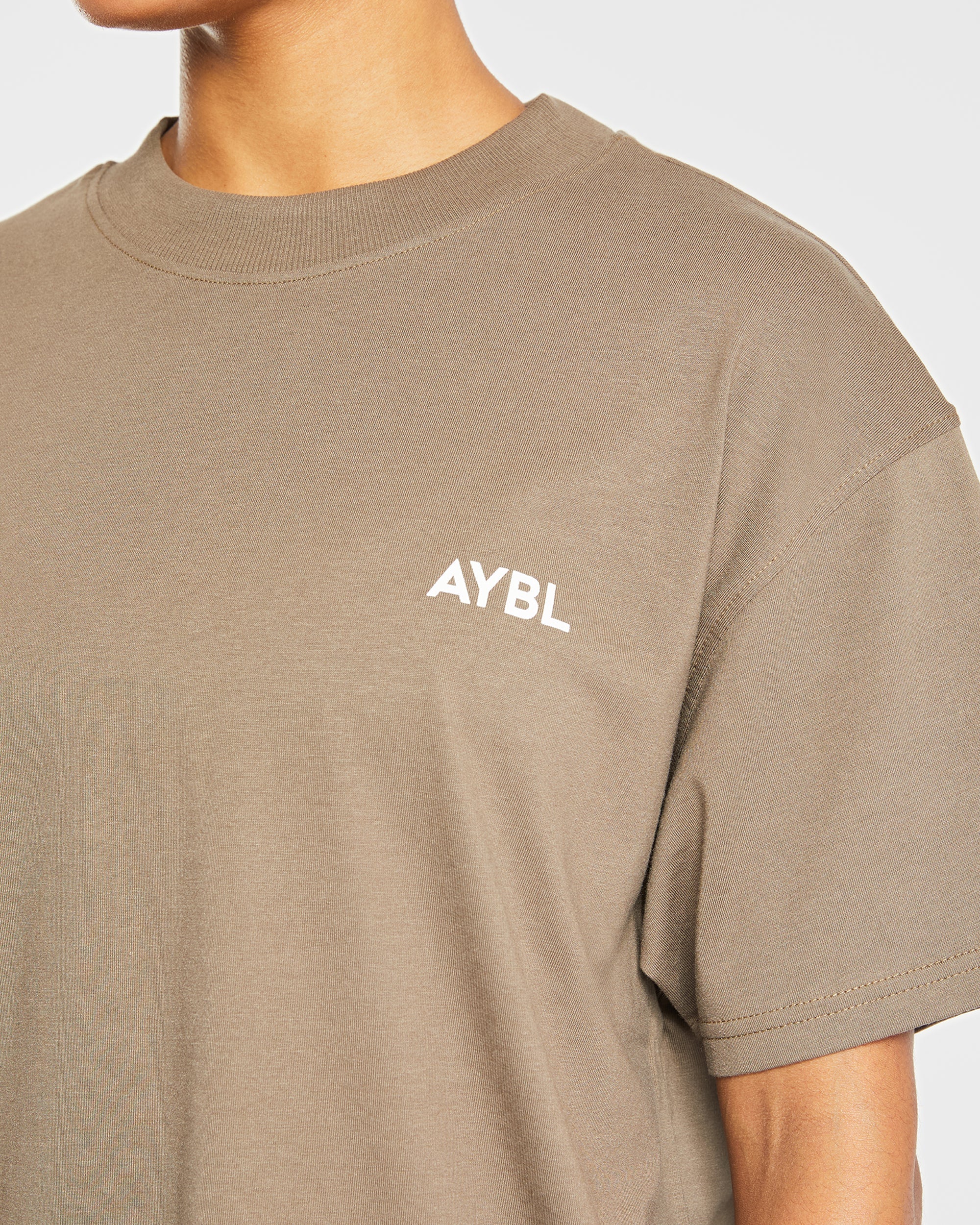 AYBL Club Oversized T Shirt - Marron - Image 5