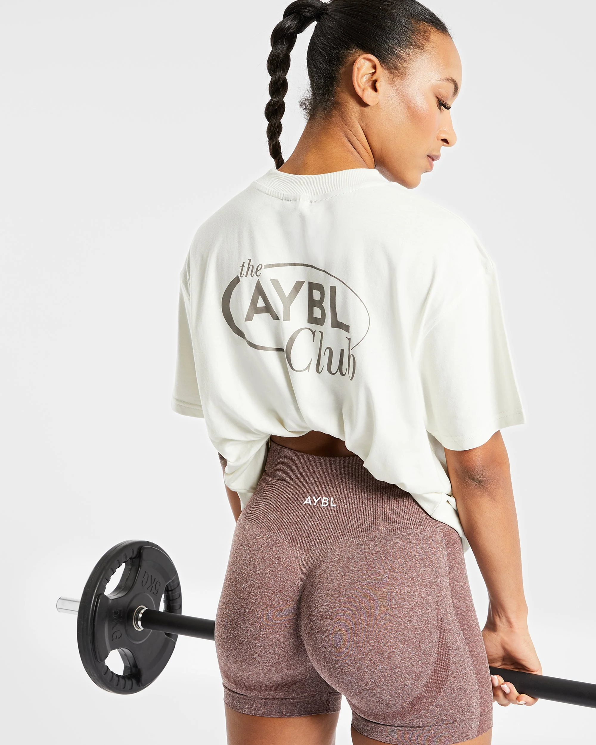 AYBL Club Oversized T Shirt - Off Blanc - Image 8