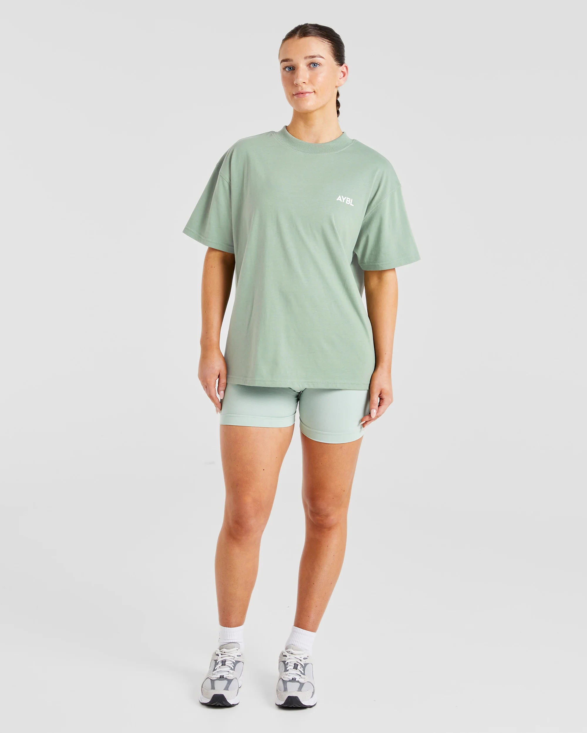 AYBL Club Oversized T Shirt - Olive - Image 3