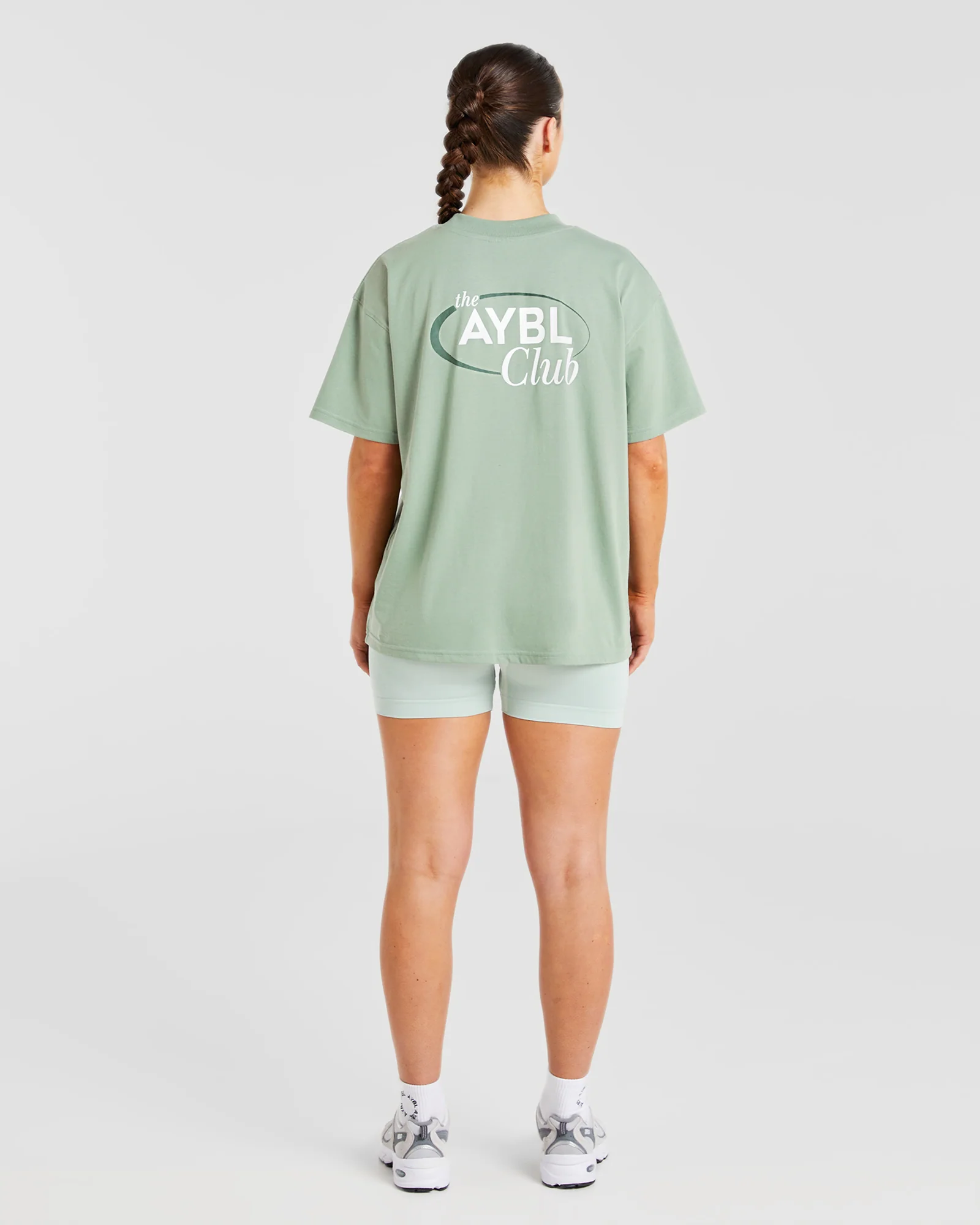 AYBL Club Oversized T Shirt - Olive - Image 4