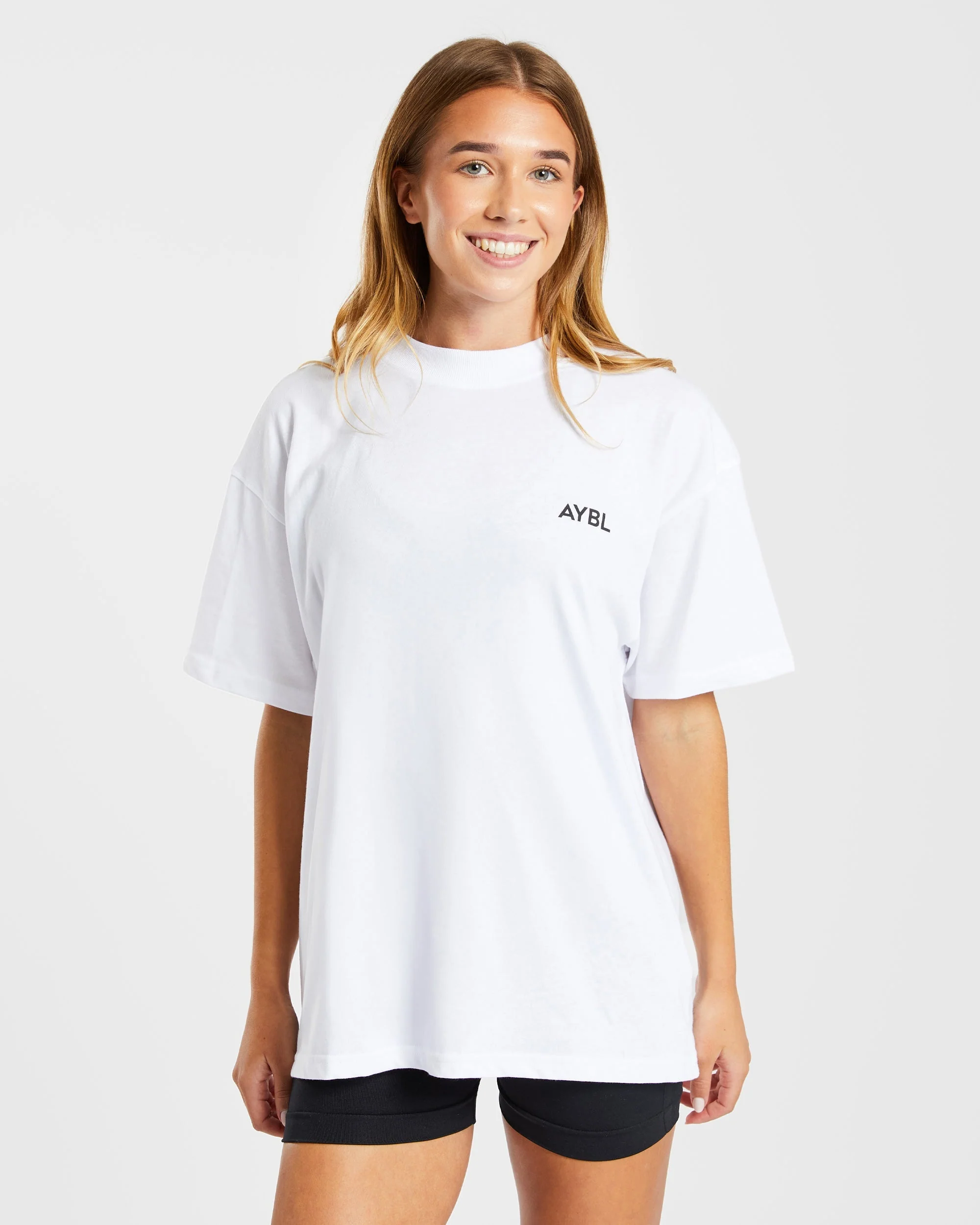 AYBL Club Oversized T Shirt - Blanc - Image 2