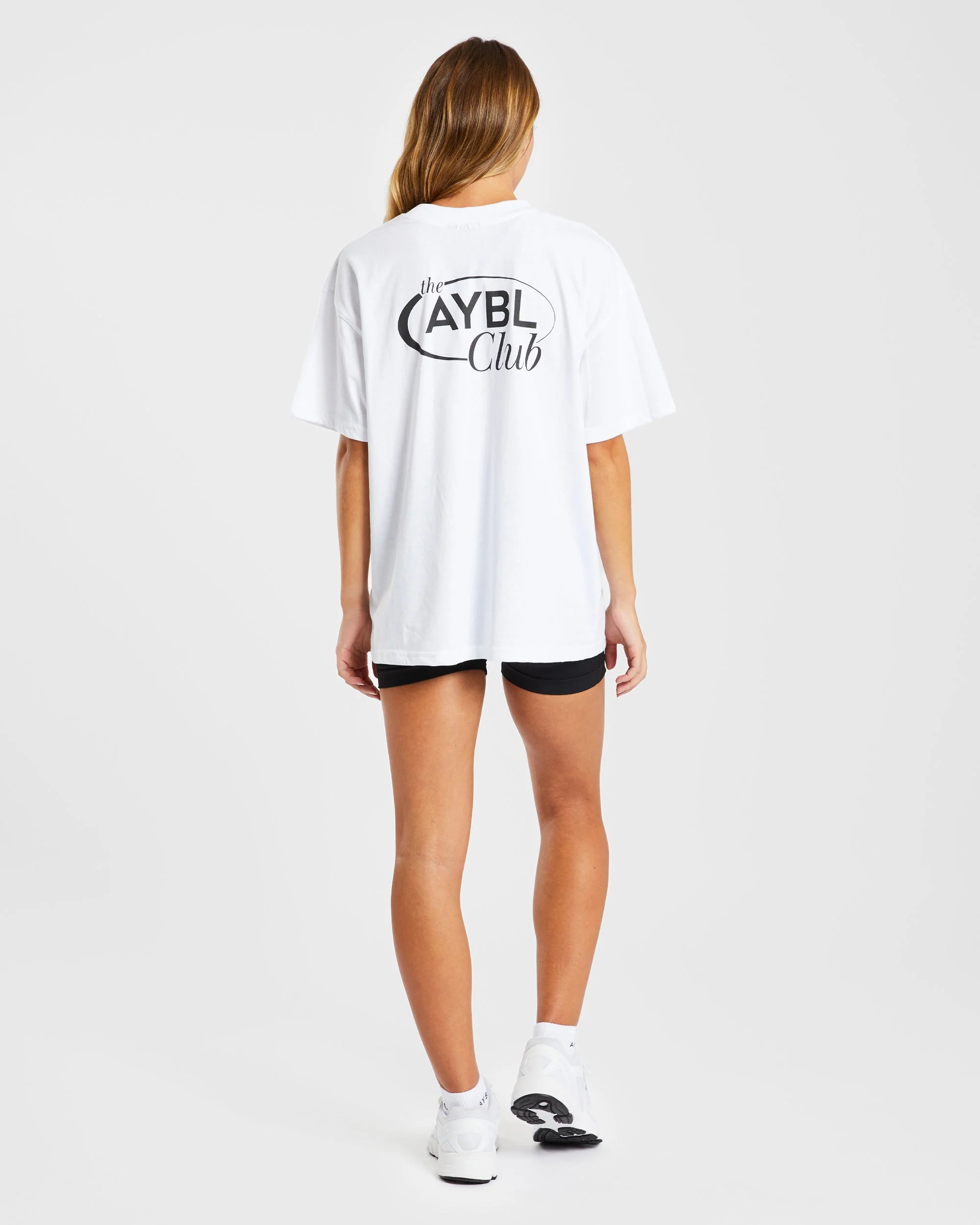 AYBL Club Oversized T Shirt - Blanc - Image 4