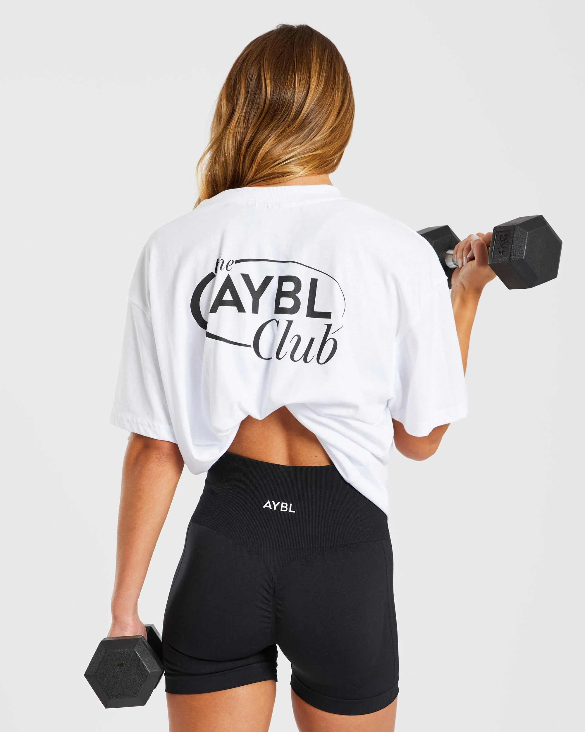 AYBL Club Oversized T Shirt - Blanc - Image 8