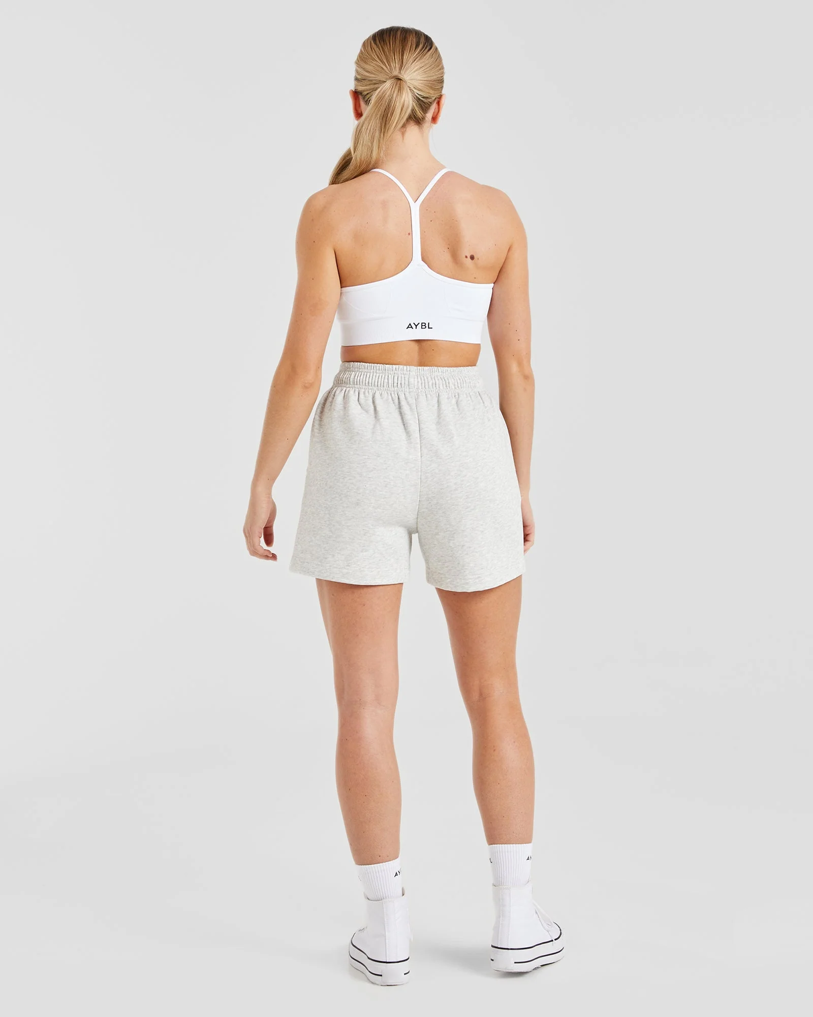 AYBL Club Shorts - Gris Marl - Image 4