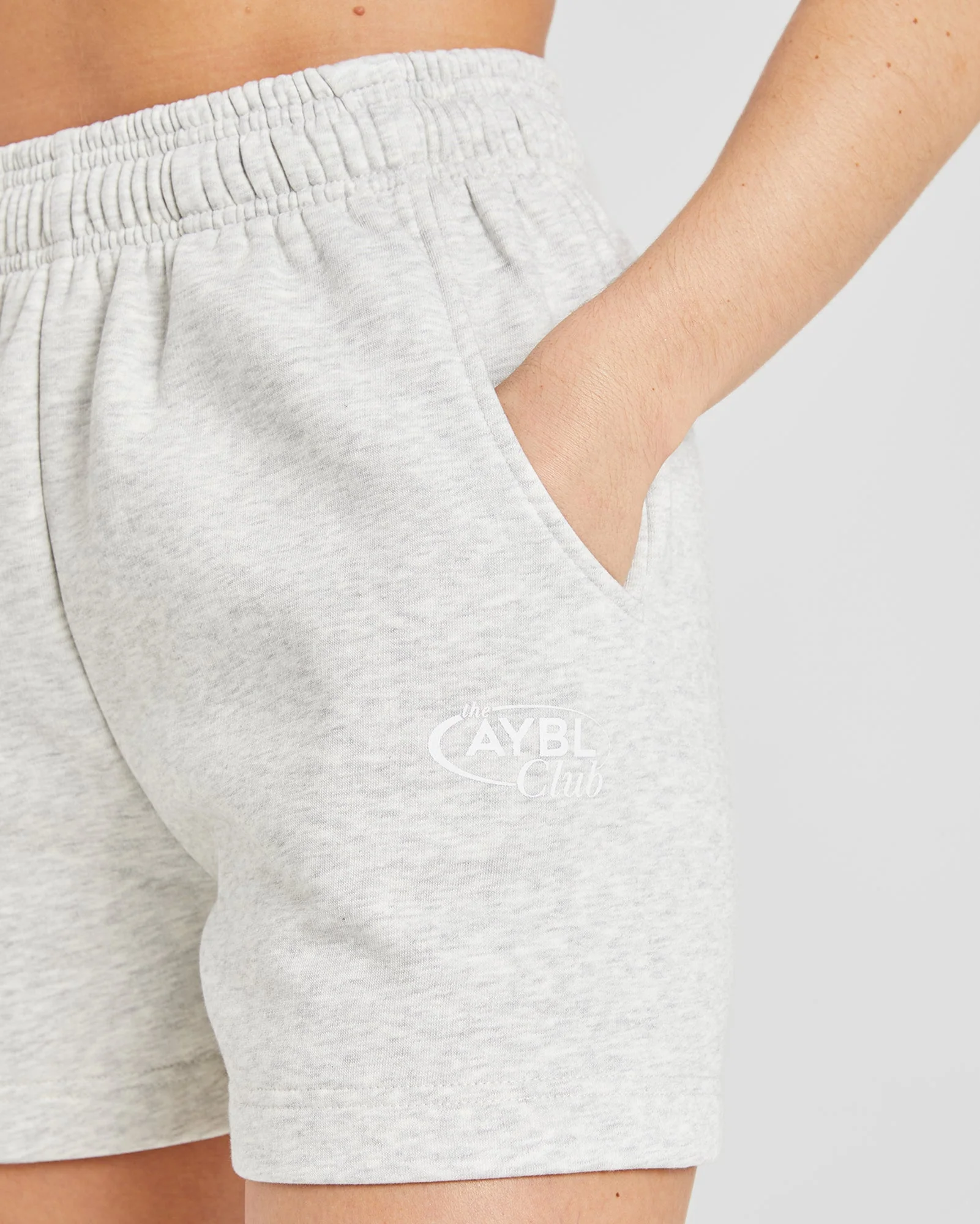 AYBL Club Shorts - Gris Marl - Image 5