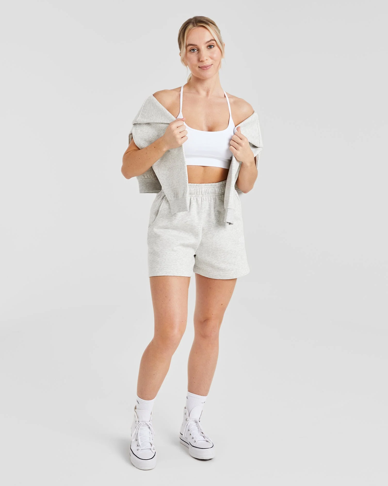 AYBL Club Shorts - Gris Marl - Image 6