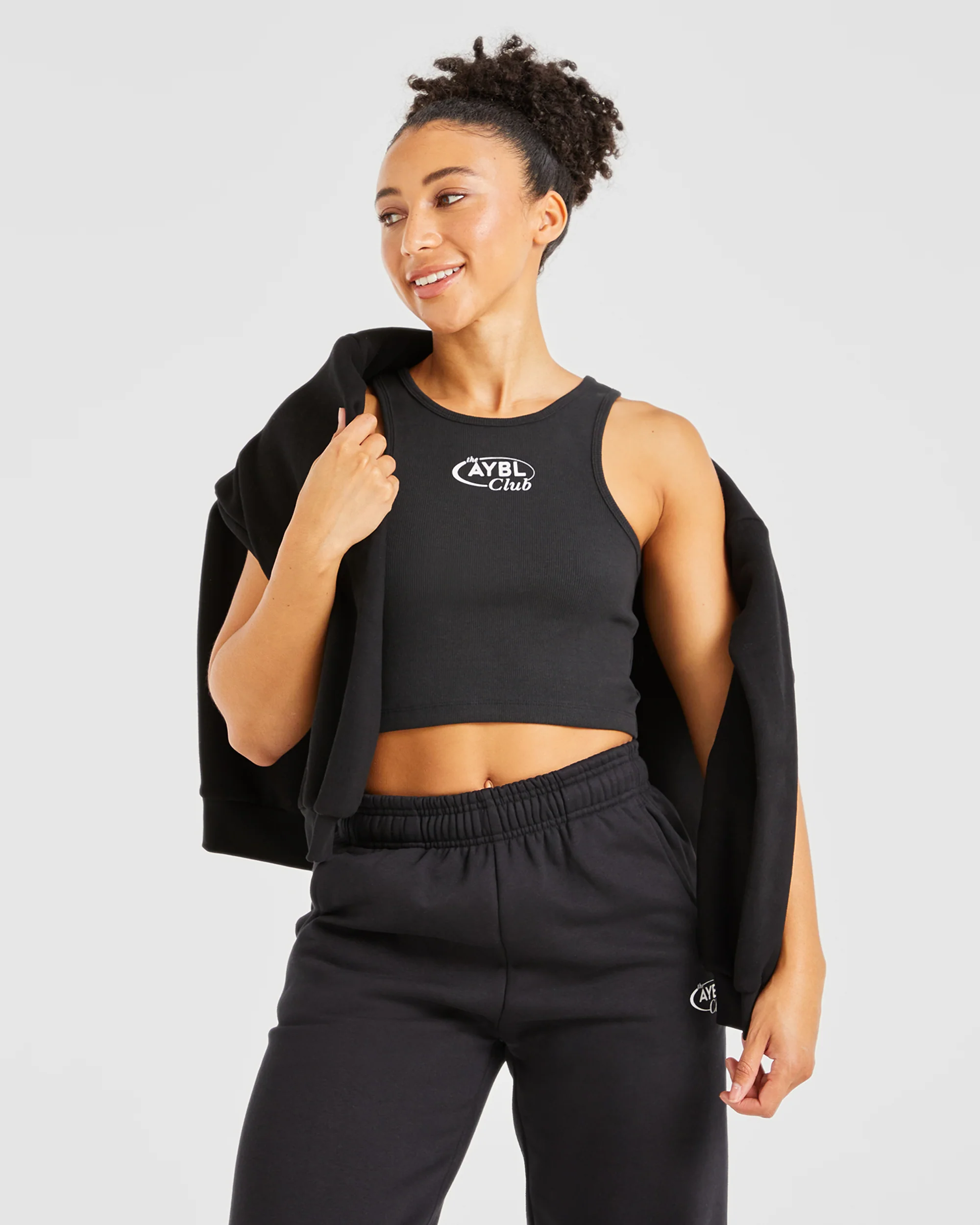 AYBL Club Vest Top - Noir - Image 6