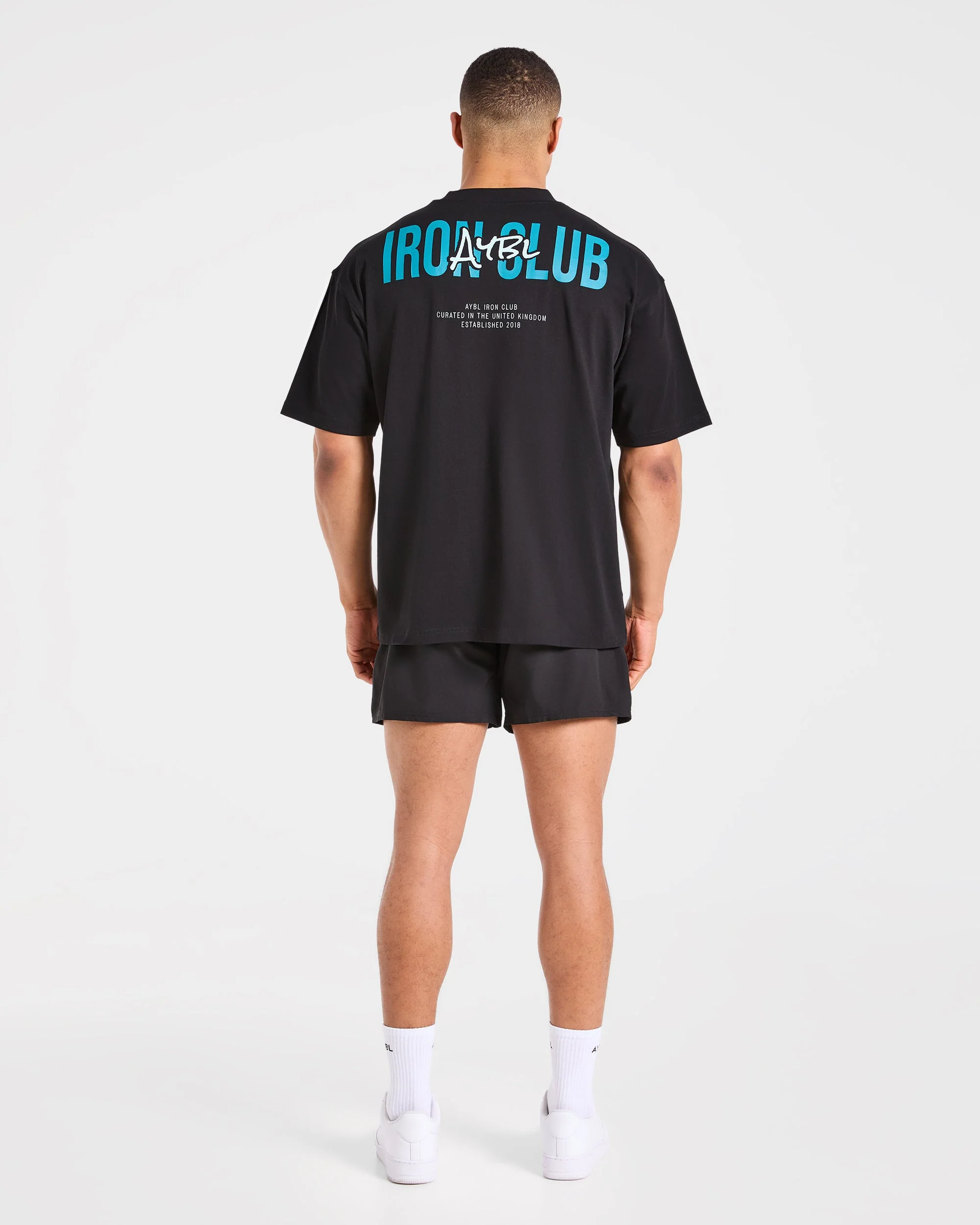 AYBL Iron Club Oversized T Shirt - Noir - Image 4