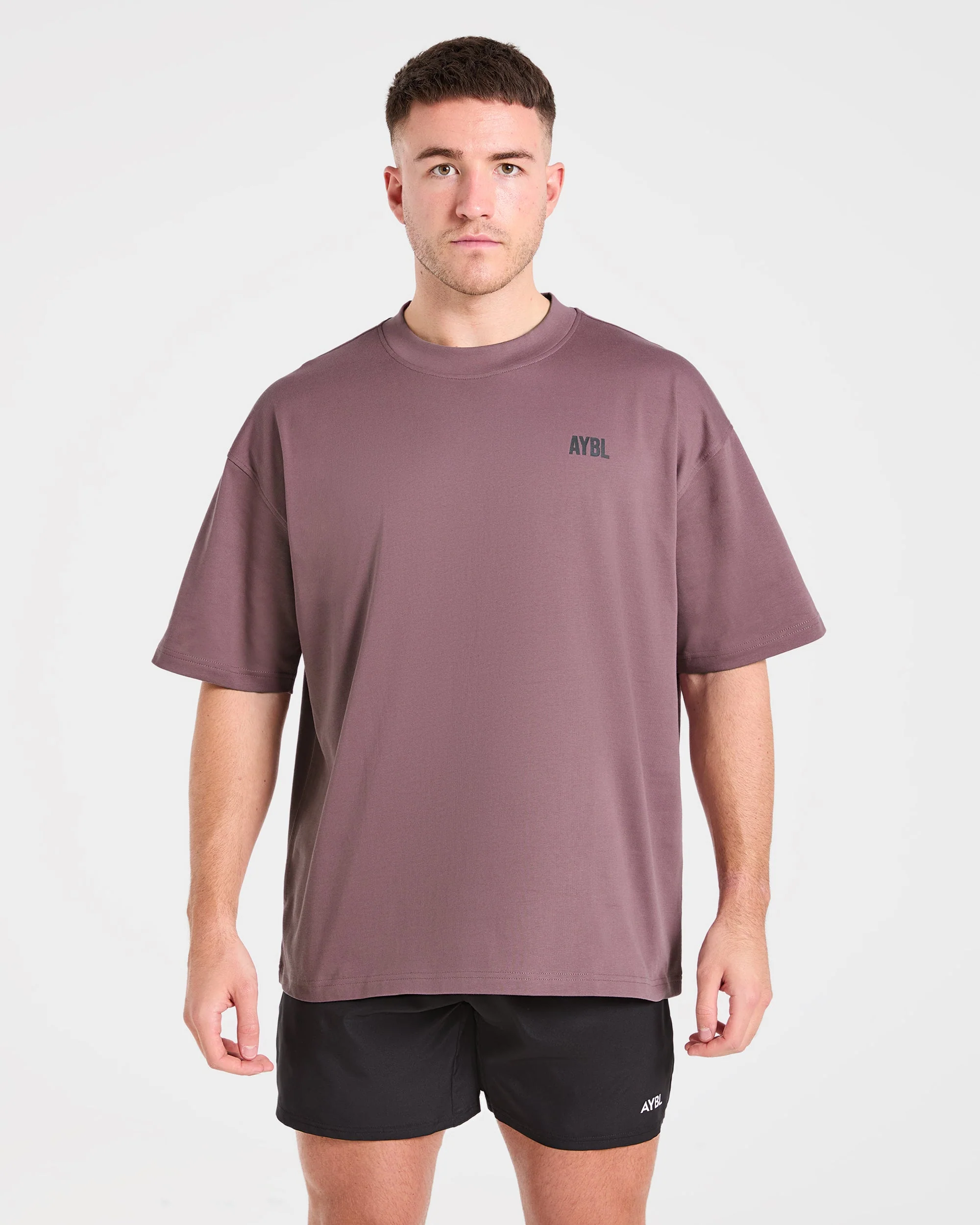 AYBL Iron Club Oversized T Shirt - Flint Violet - Image 2