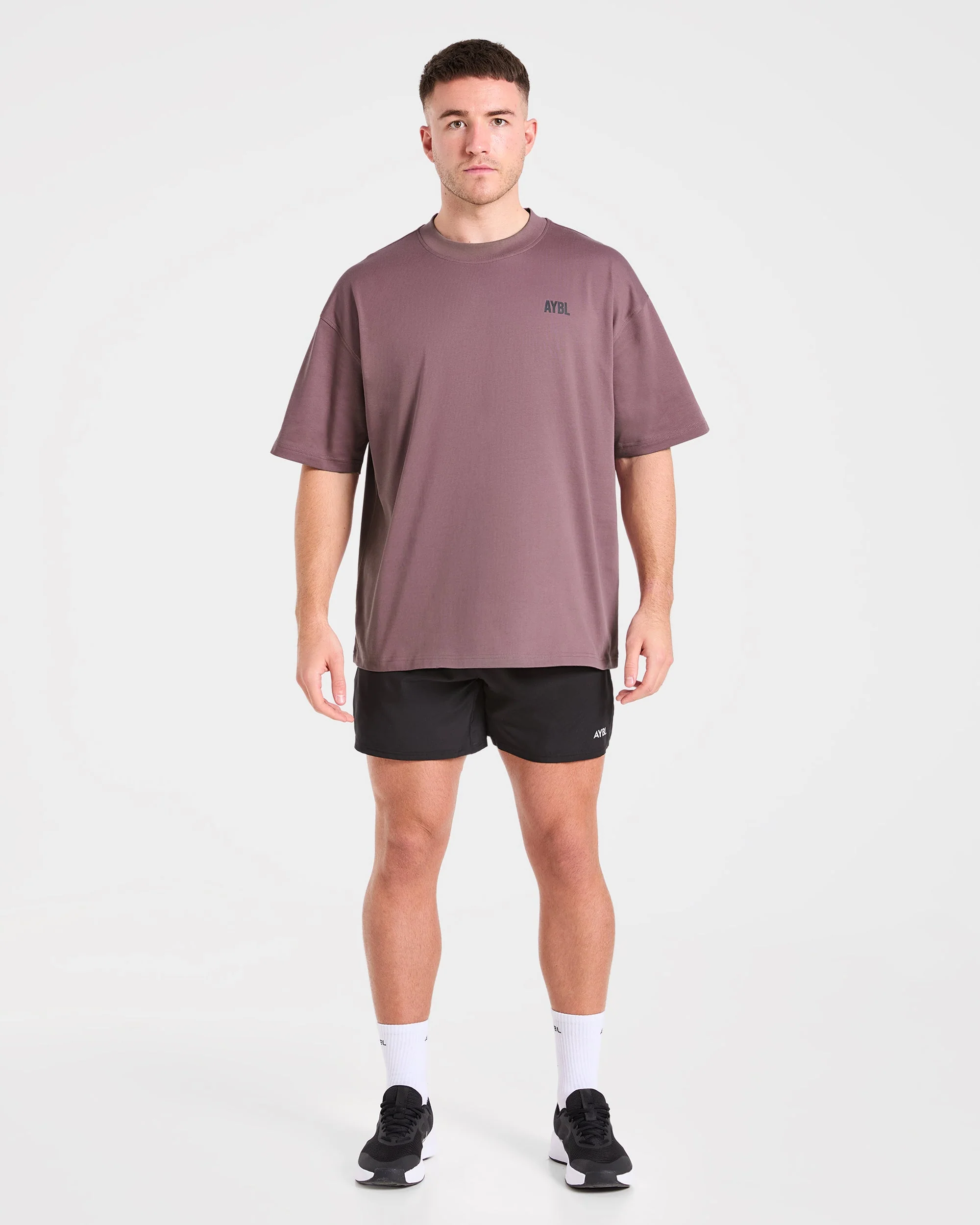 AYBL Iron Club Oversized T Shirt - Flint Violet - Image 3