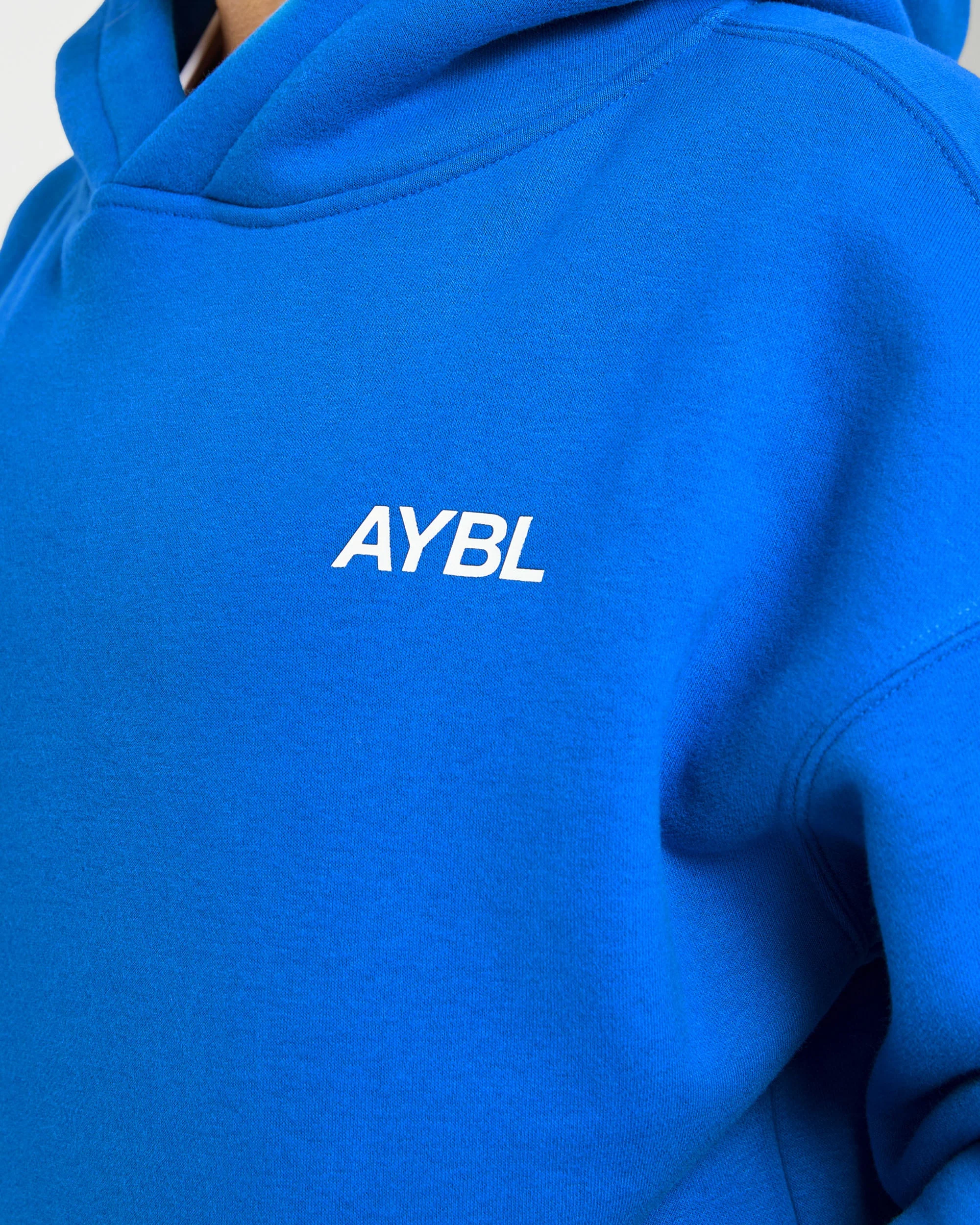 AYBL Sports Club Oversized Hoodie - Cobalt - Image 5
