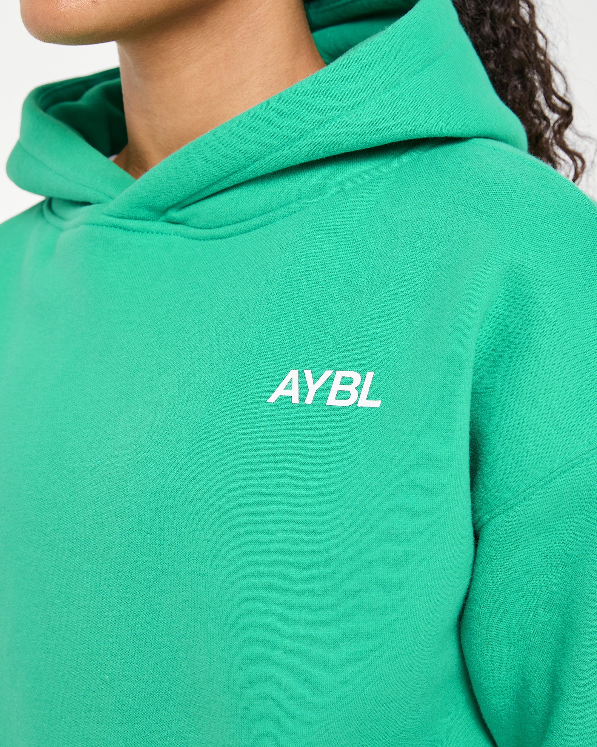 AYBL Sports Club Oversized Hoodie - Racing Vert - Image 5