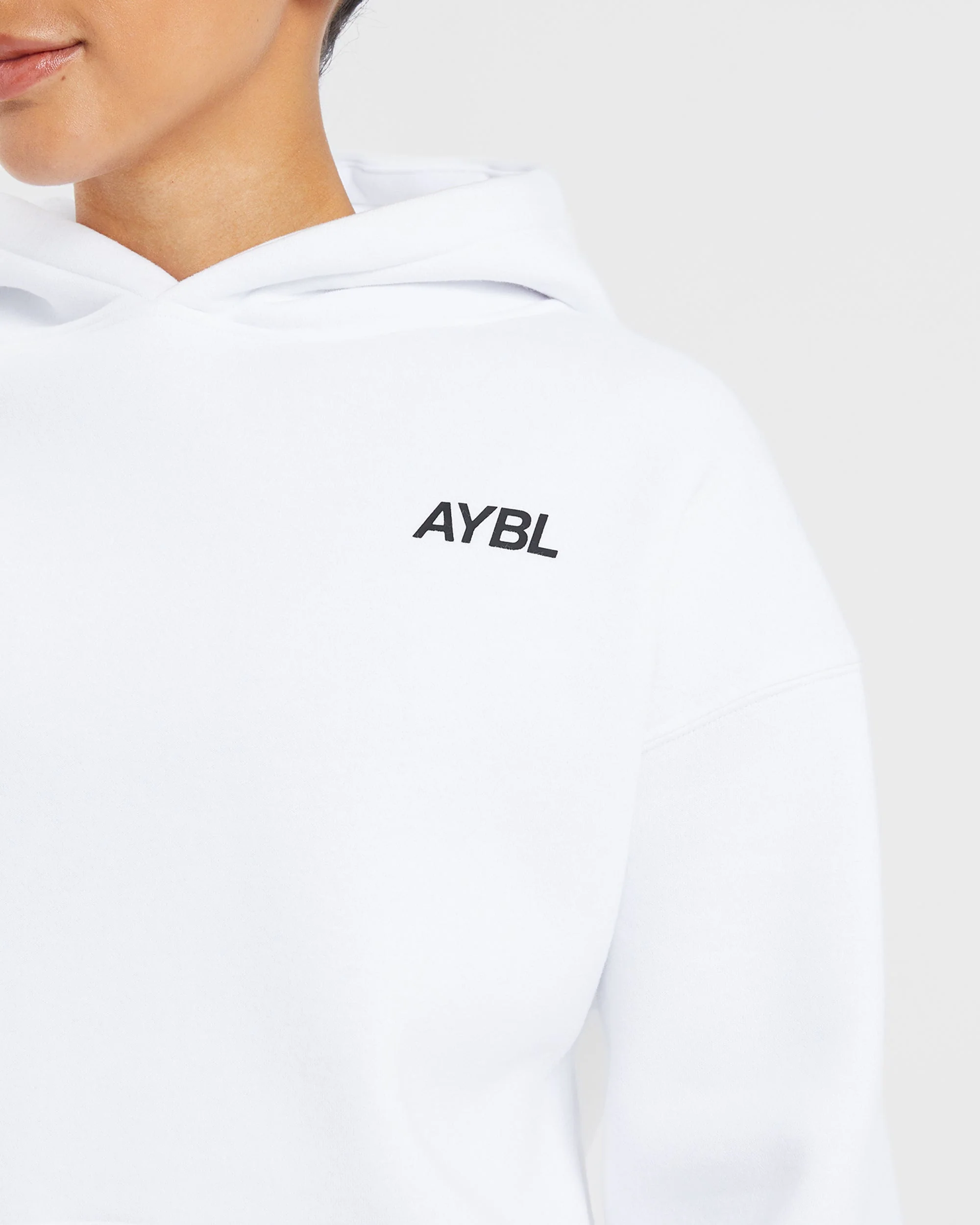 AYBL Sports Club Oversized Hoodie - Blanc - Image 5