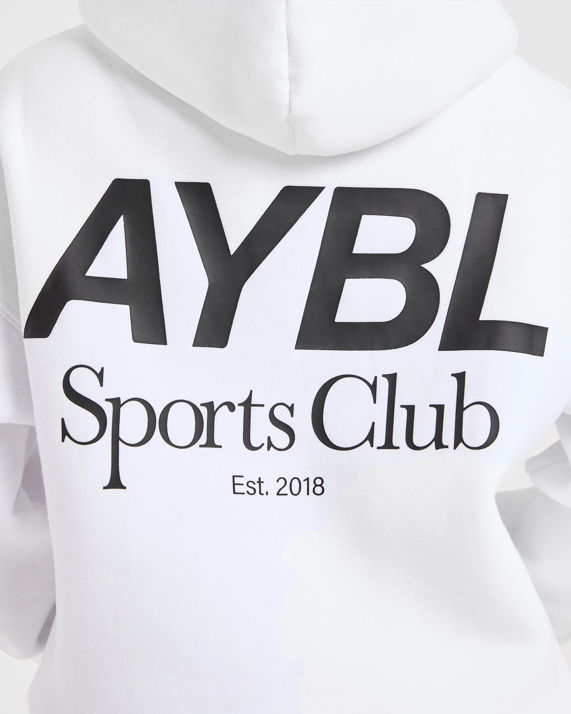 AYBL Sports Club Oversized Hoodie - Blanc - Image 6