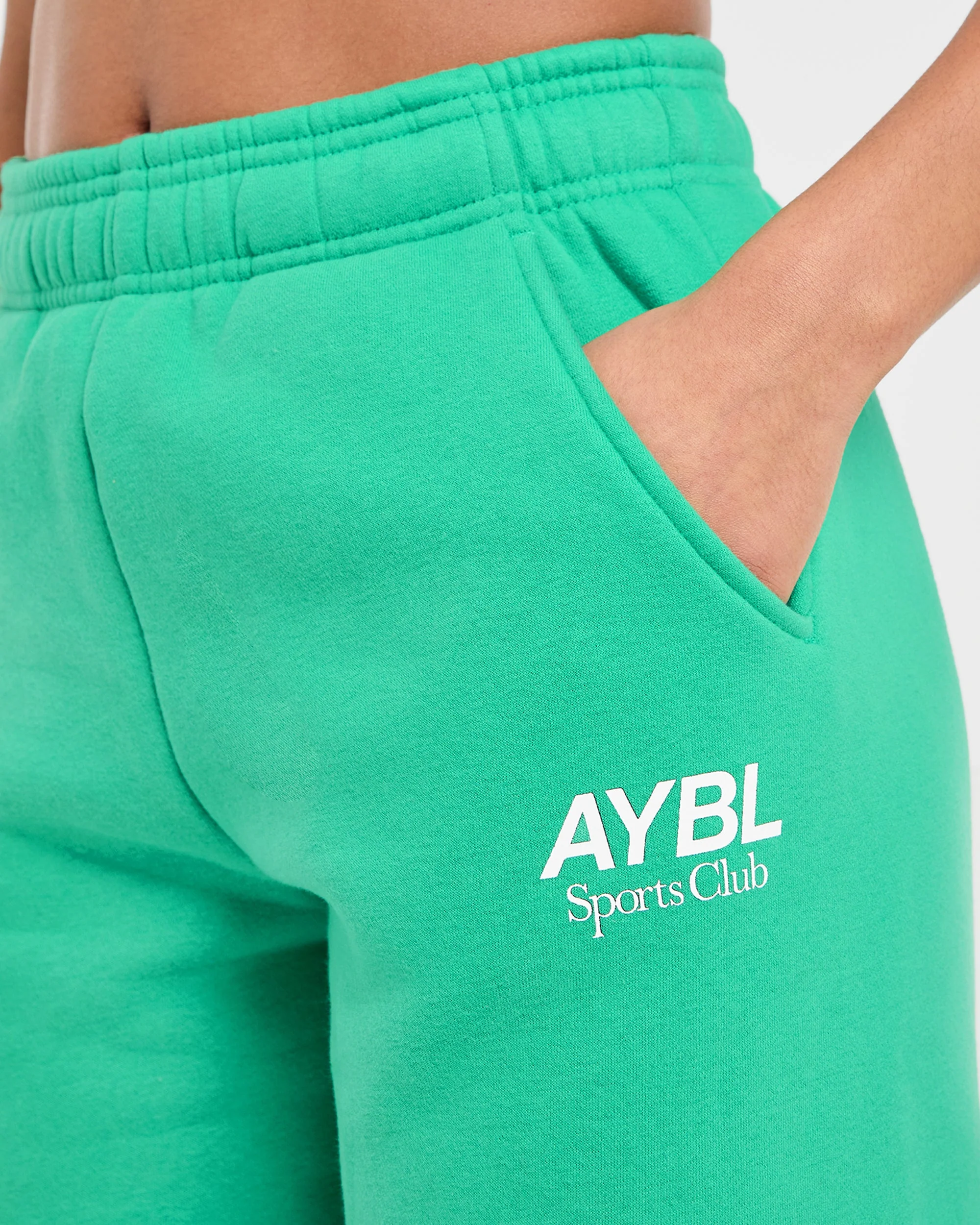 AYBL Sports Club Oversized Joggers - Racing Vert - Image 5