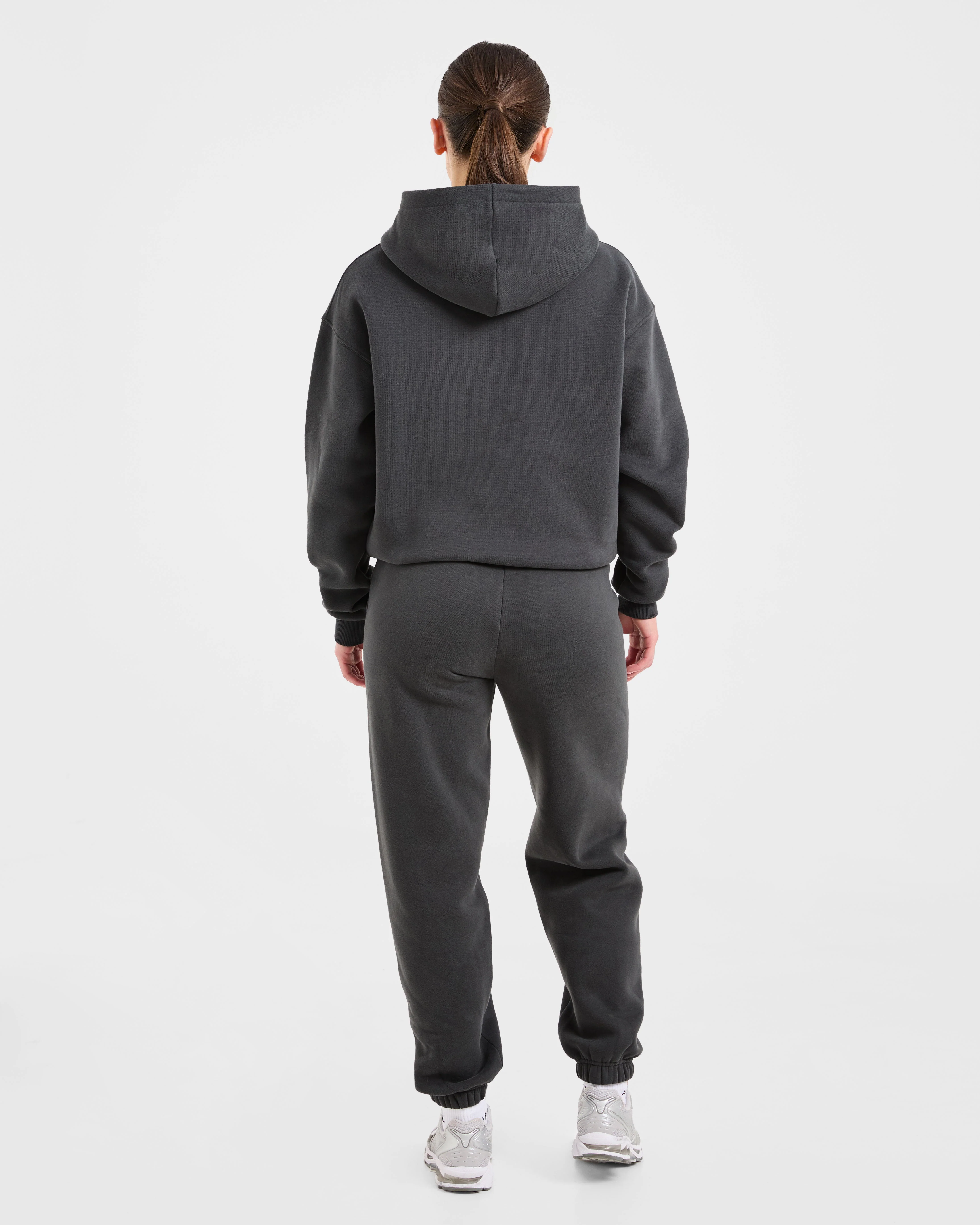 AYBL Sports Outline Oversized Joggers - Charcoal - Image 4