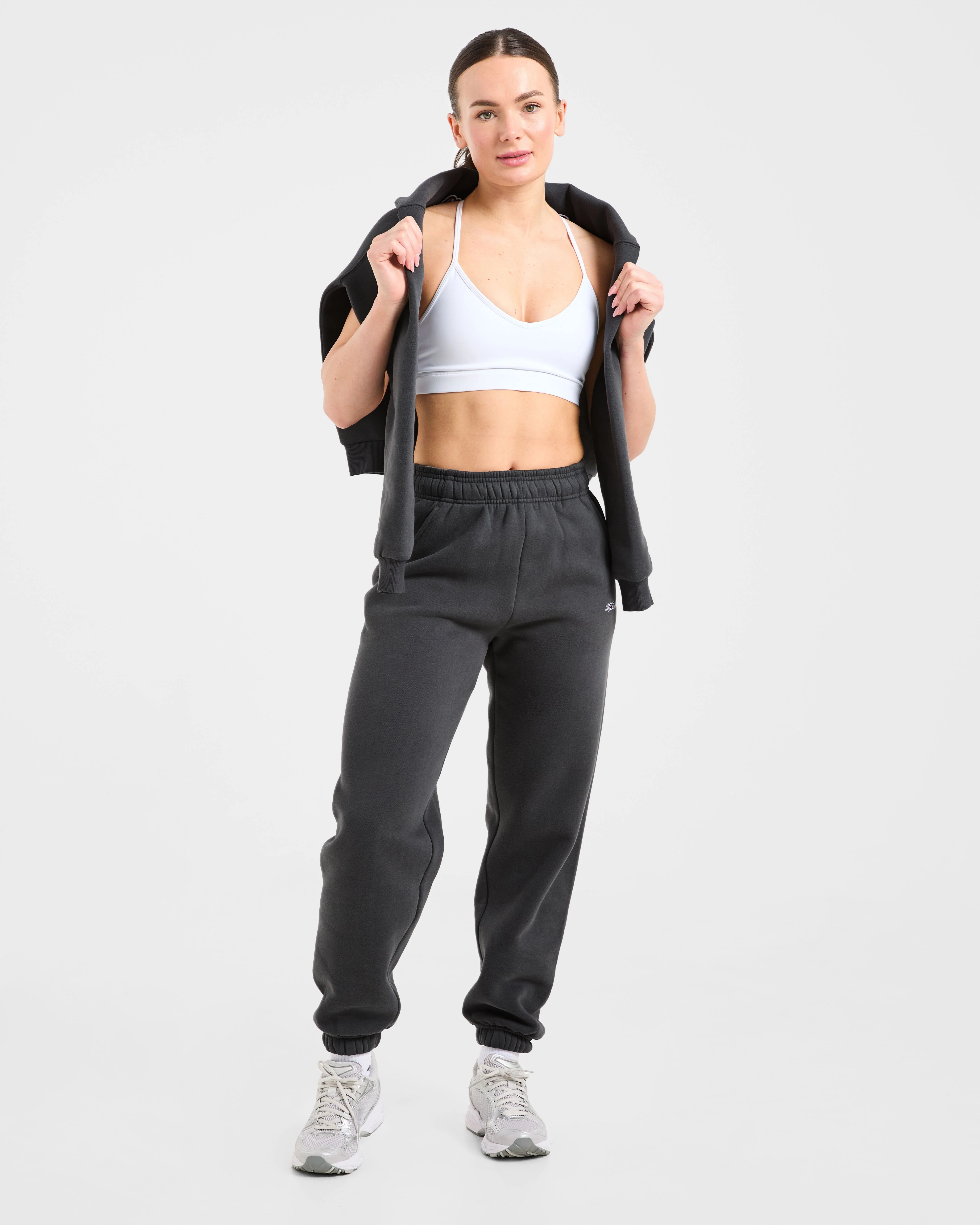 AYBL Sports Outline Oversized Joggers - Charcoal - Image 7