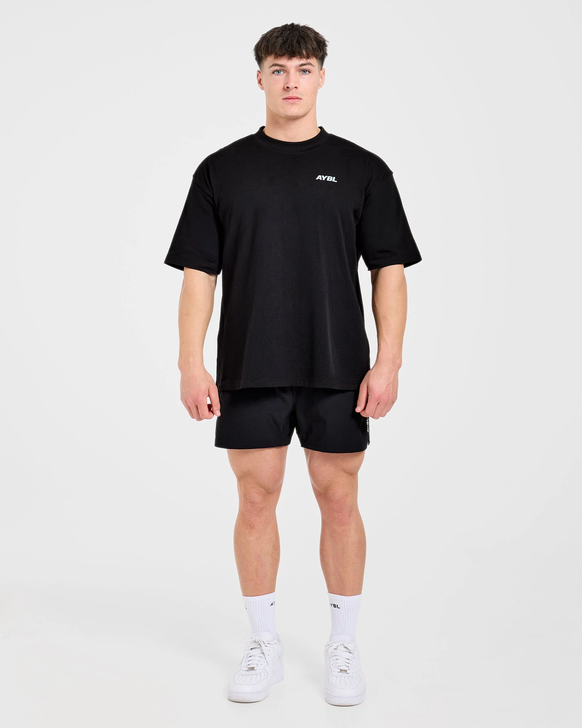 AYBL Sportswear 18 Oversized T Shirt - Noir - Image 3