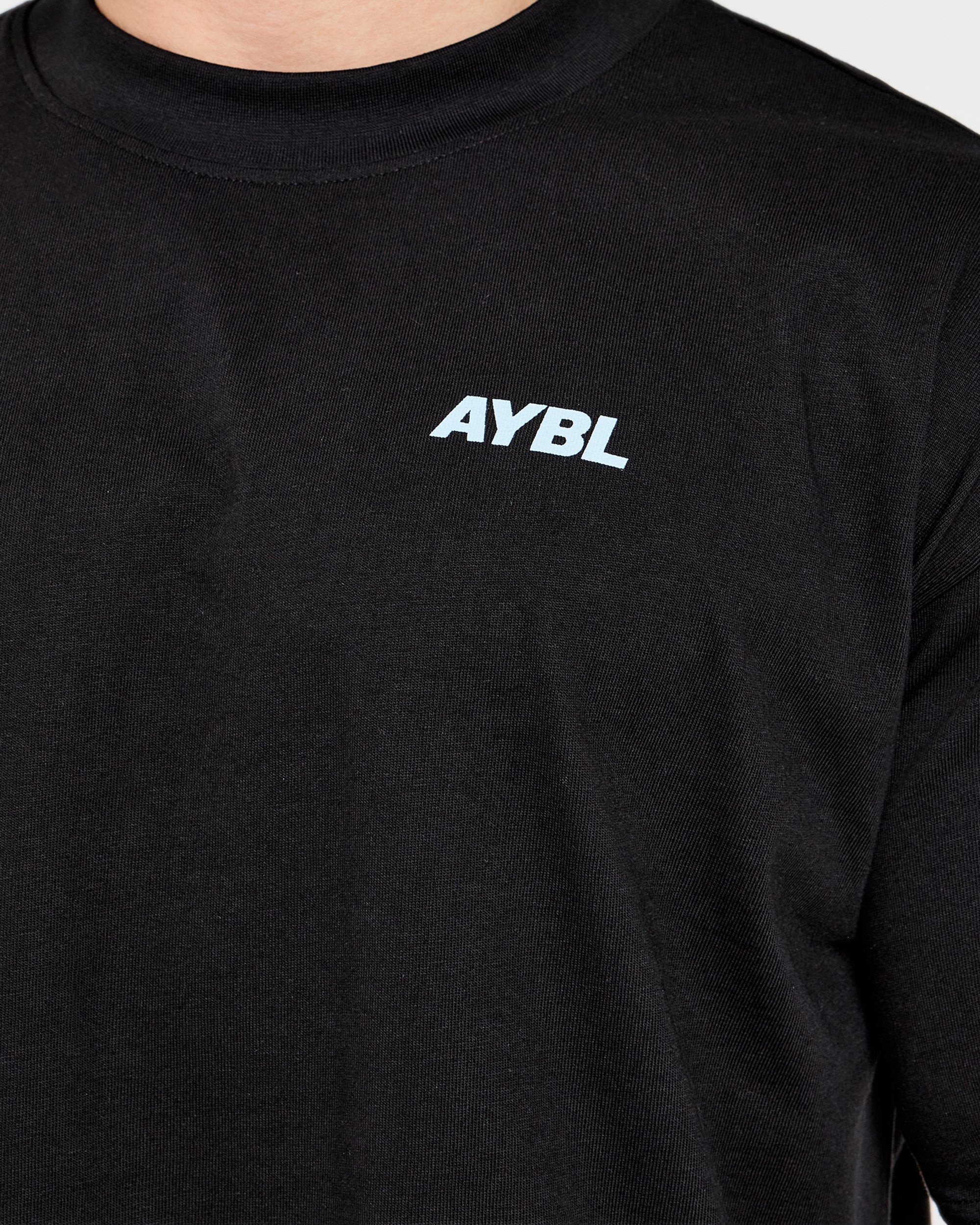 AYBL Sportswear 18 Oversized T Shirt - Noir - Image 6