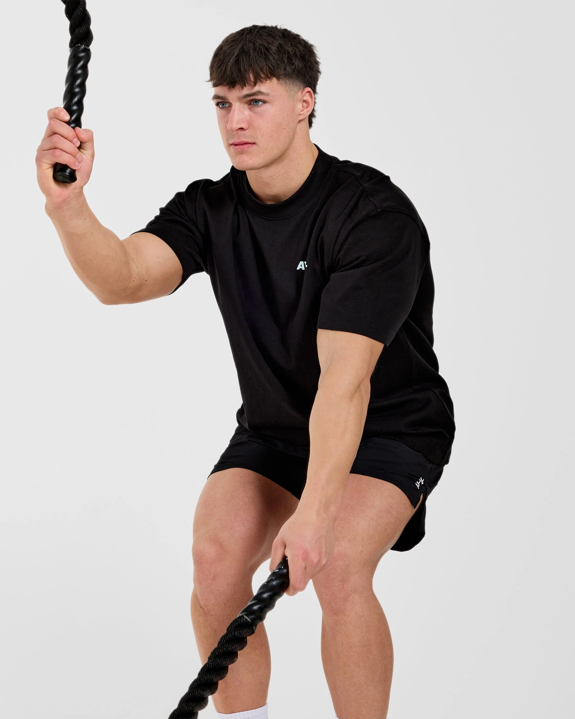 AYBL Sportswear 18 Oversized T Shirt - Noir - Image 7