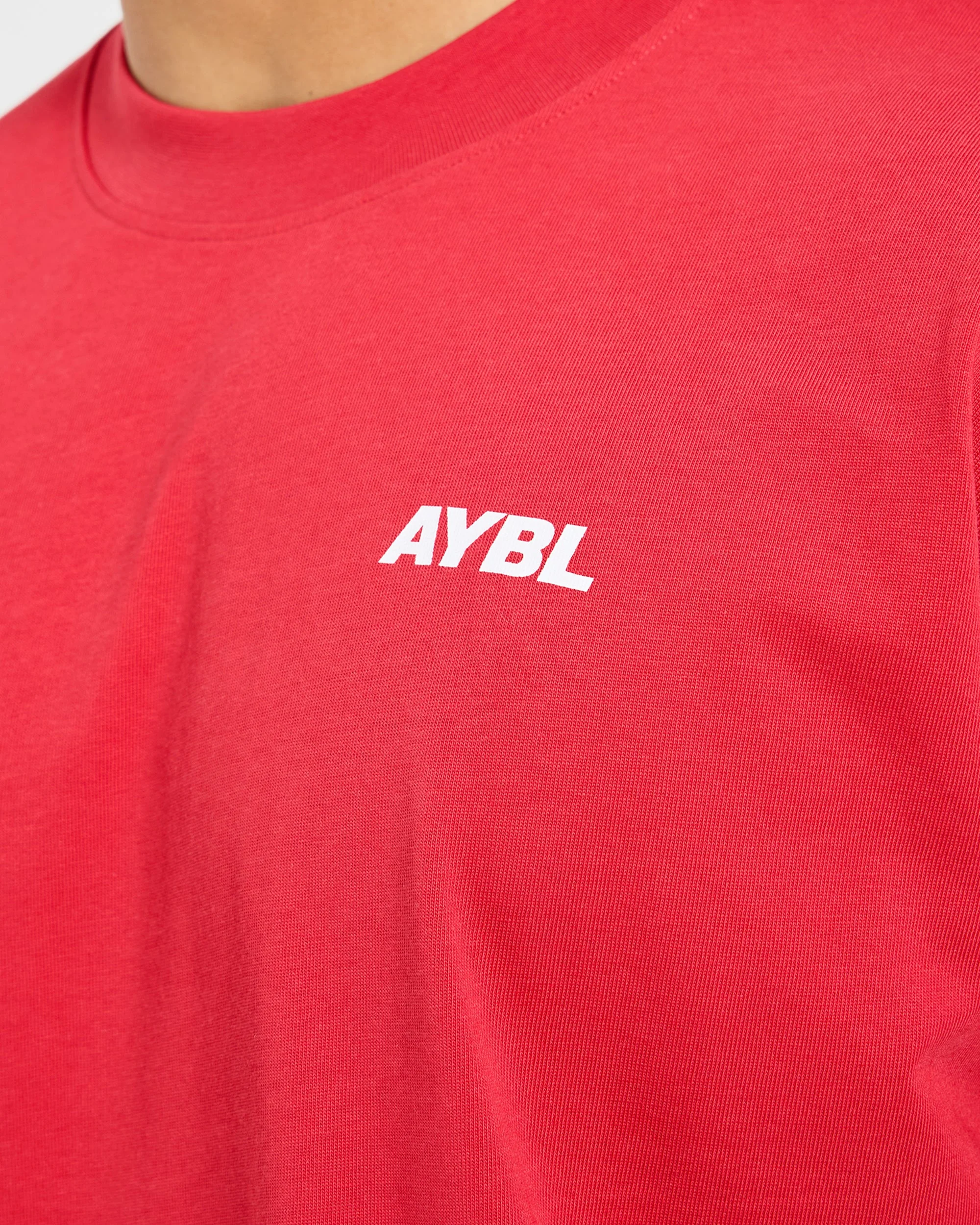 AYBL Sportswear 18 Oversized T Shirt - Rouge - Image 6