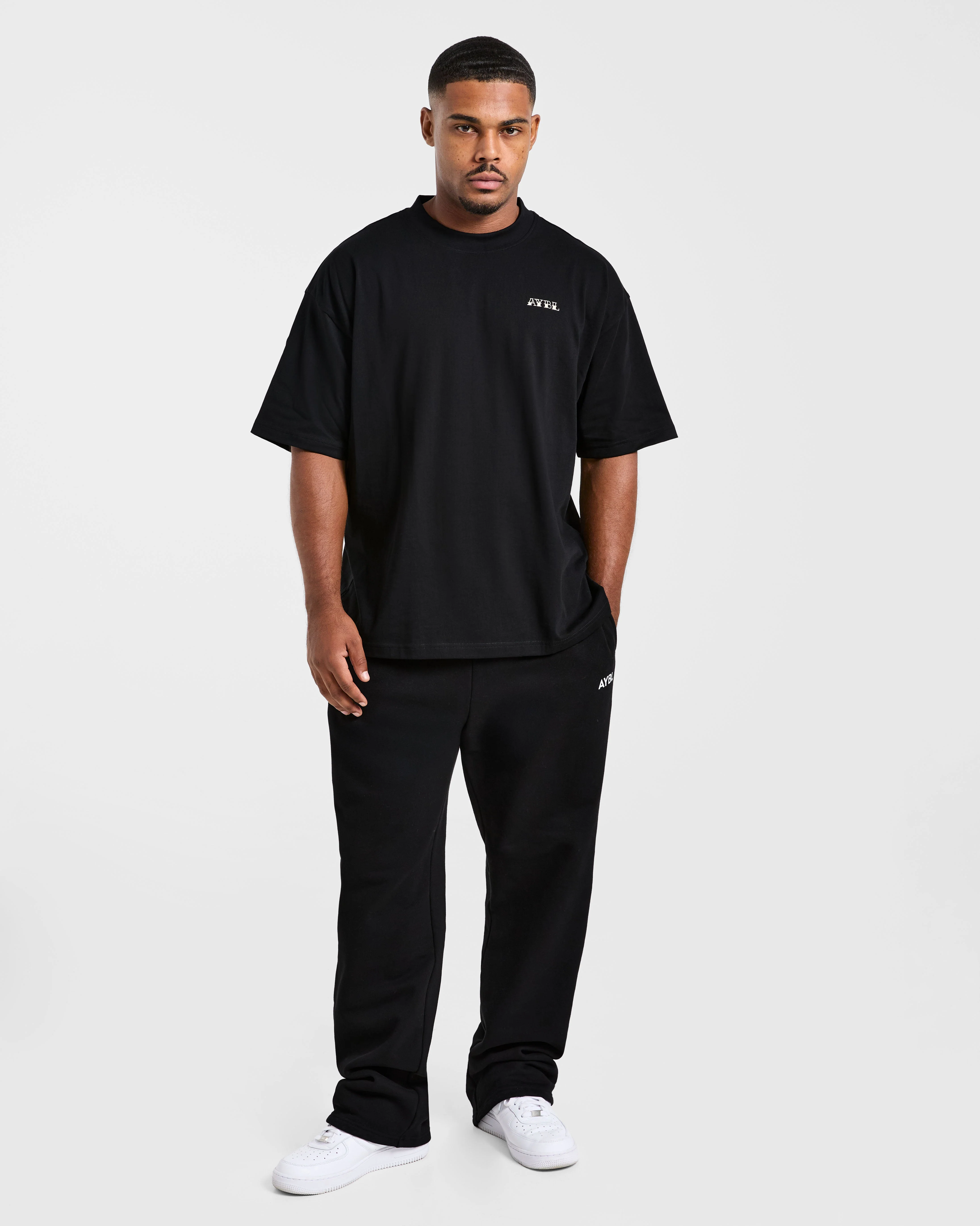 AYBL Strength Club Oversized T Shirt - Black - Image 3