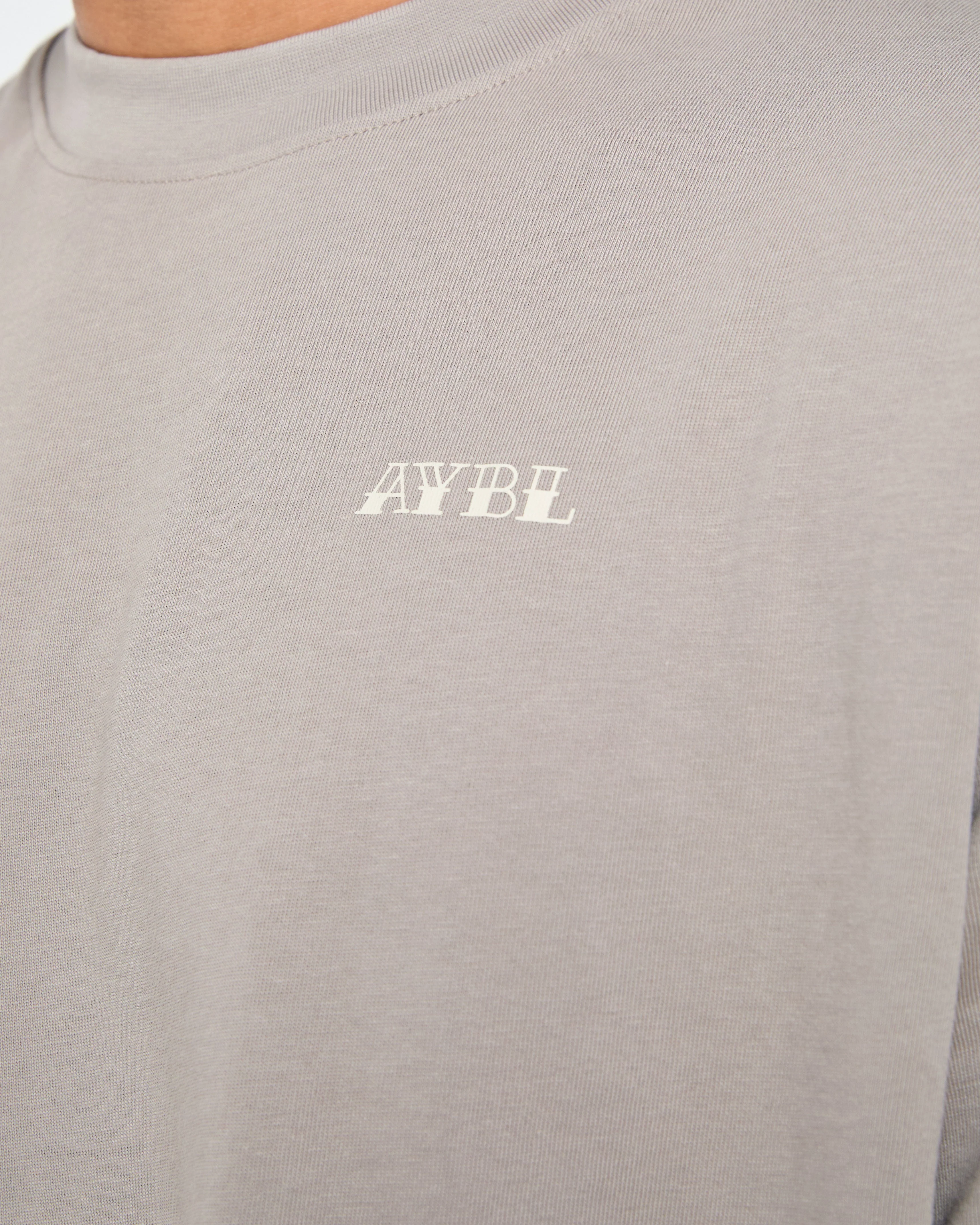 AYBL Strength Club Oversized T Shirt - Fog - Image 5