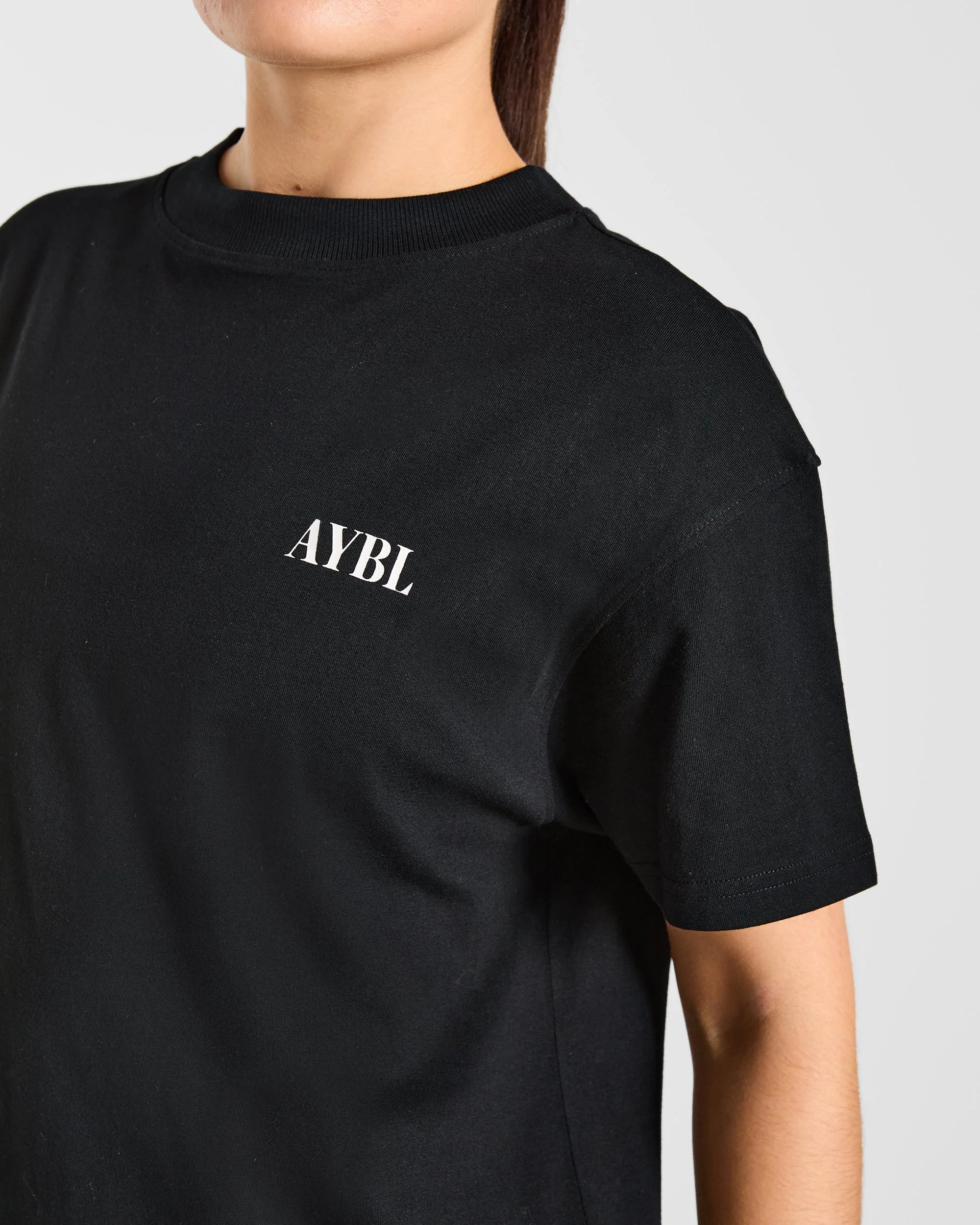 AYBL Strength Co Oversized T Shirt - Black - Image 6
