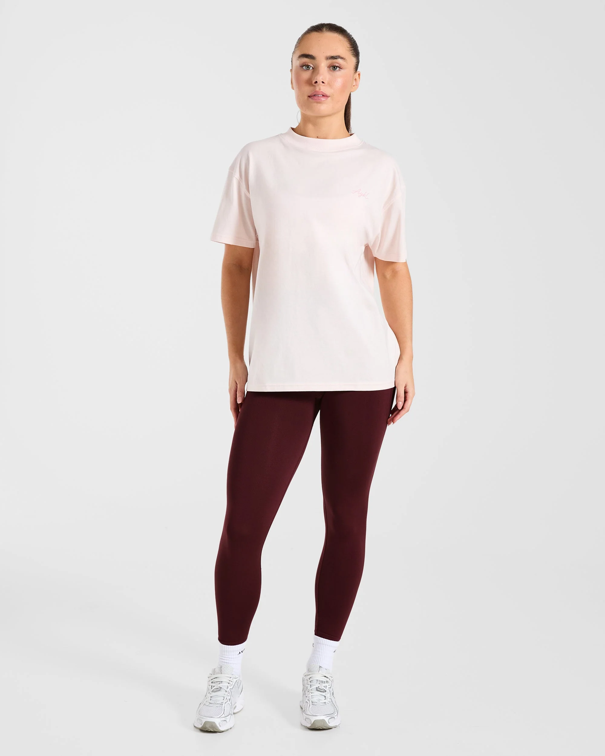 AYBL Studio Oversized T Shirt - Pink - Image 3