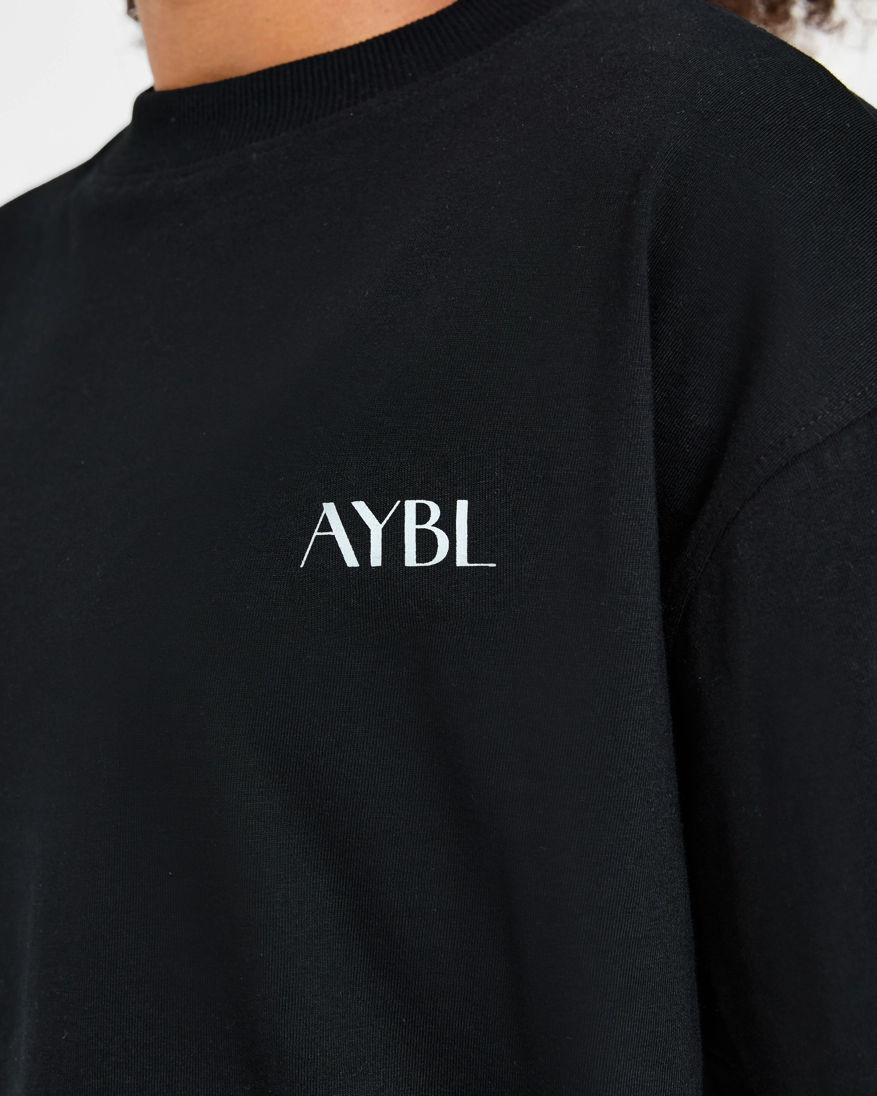 AYBL Wellness Oversized T Shirt - Noir - Image 5